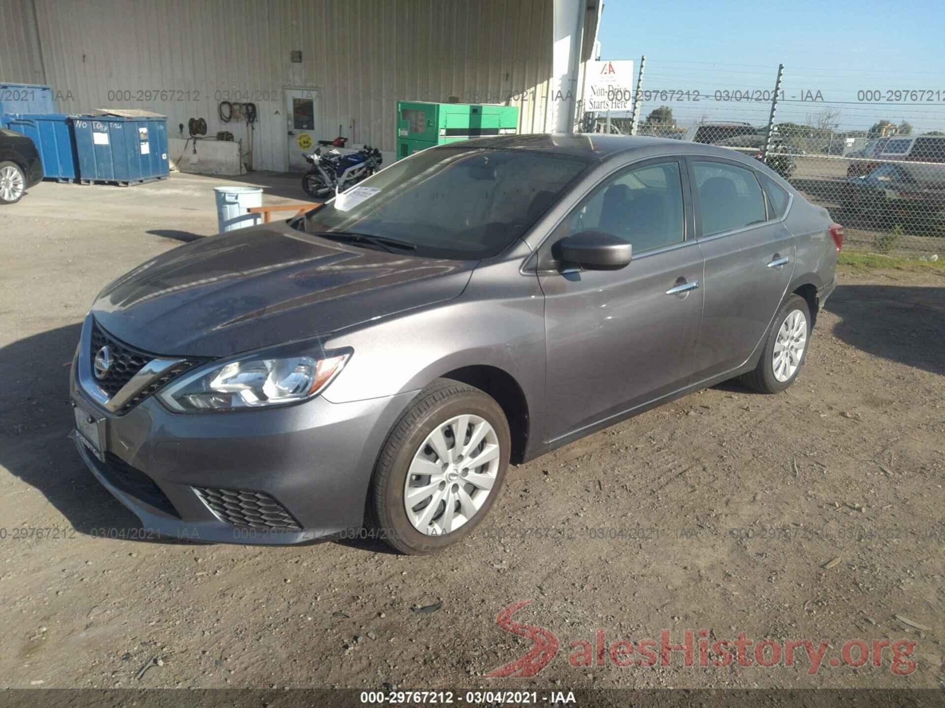 3N1AB7APXKY239974 2019 NISSAN SENTRA