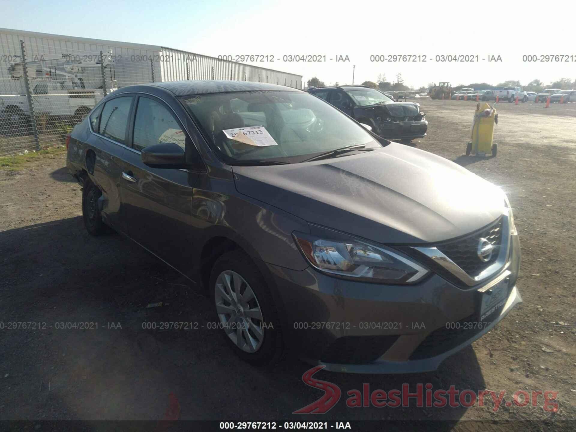 3N1AB7APXKY239974 2019 NISSAN SENTRA