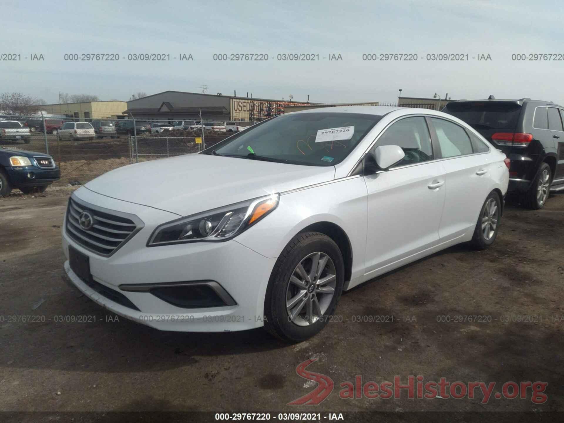 5NPE24AF4HH549595 2017 HYUNDAI SONATA