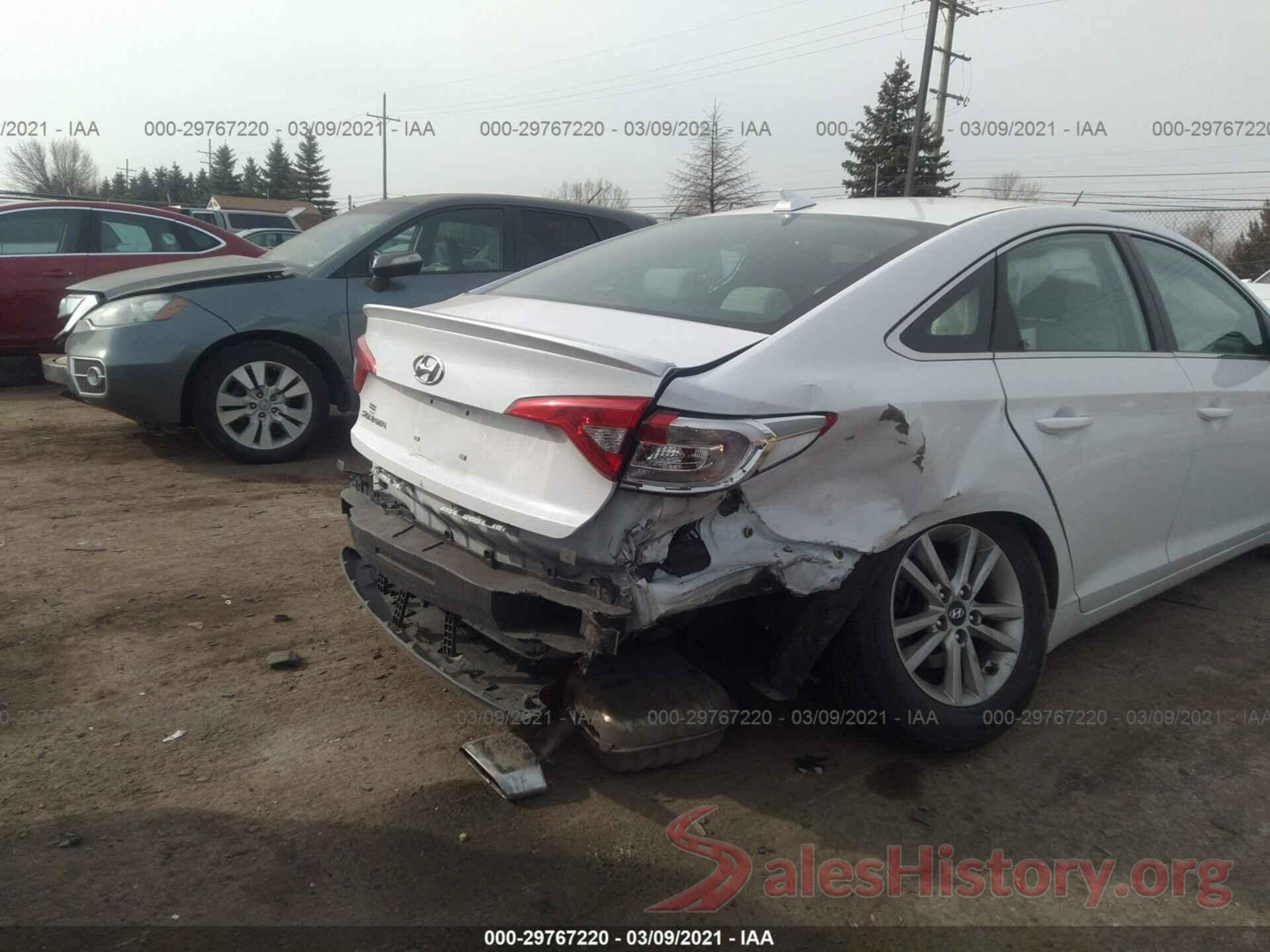 5NPE24AF4HH549595 2017 HYUNDAI SONATA