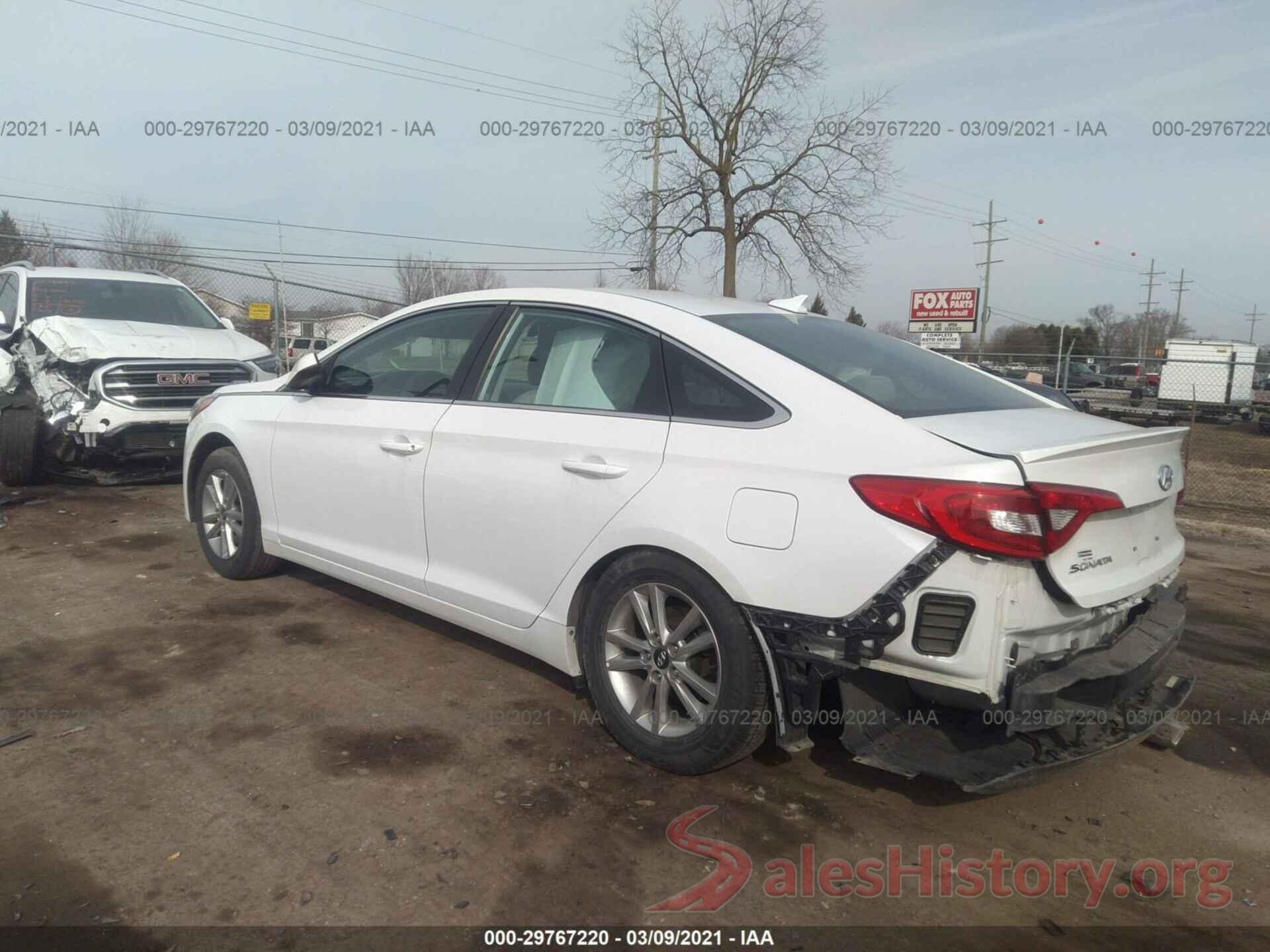 5NPE24AF4HH549595 2017 HYUNDAI SONATA