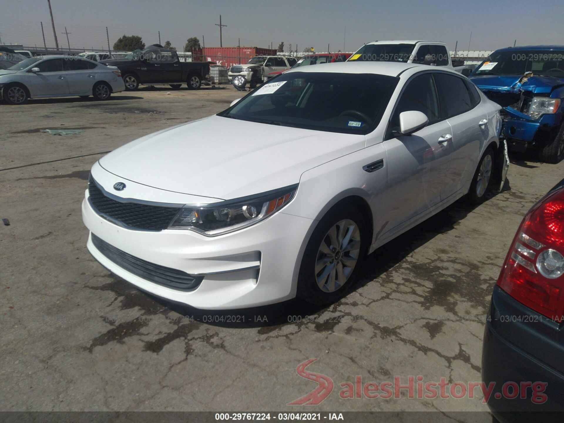 5XXGT4L30GG073526 2016 KIA OPTIMA