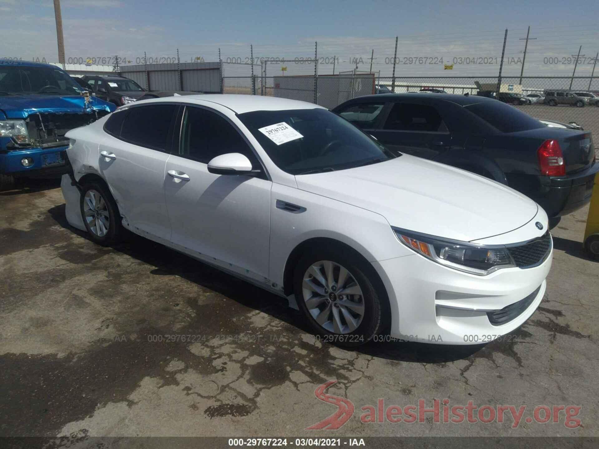 5XXGT4L30GG073526 2016 KIA OPTIMA