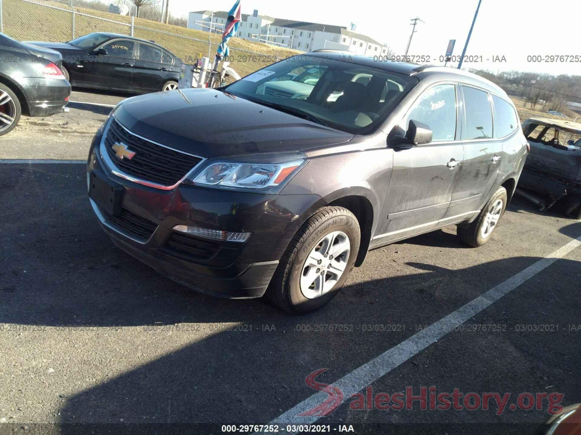 1GNKRFED7HJ203123 2017 CHEVROLET TRAVERSE