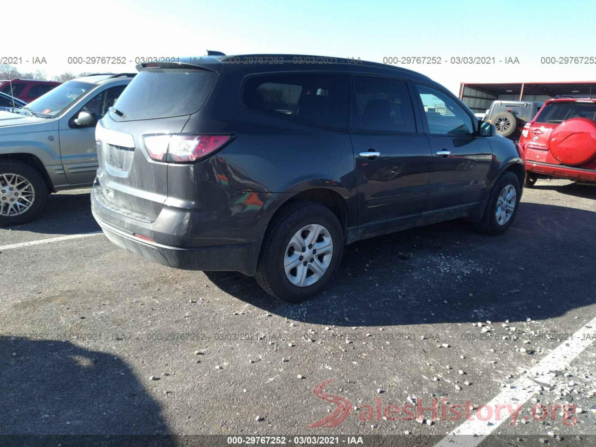 1GNKRFED7HJ203123 2017 CHEVROLET TRAVERSE