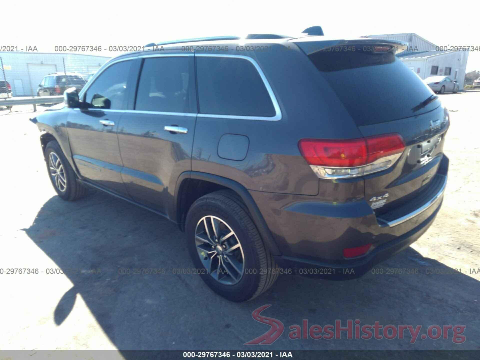 1C4RJFBG8HC734476 2017 JEEP GRAND CHEROKEE