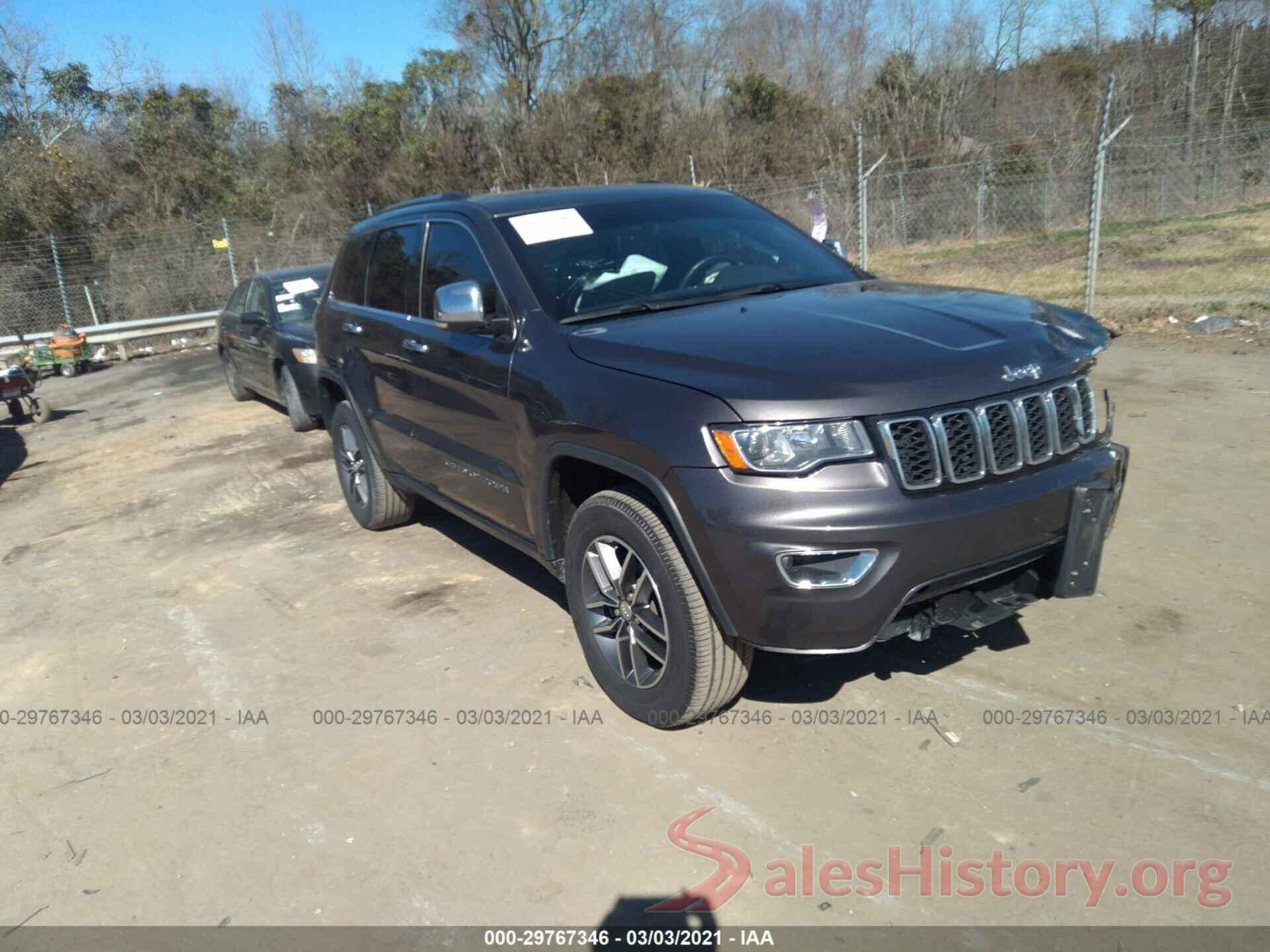 1C4RJFBG8HC734476 2017 JEEP GRAND CHEROKEE