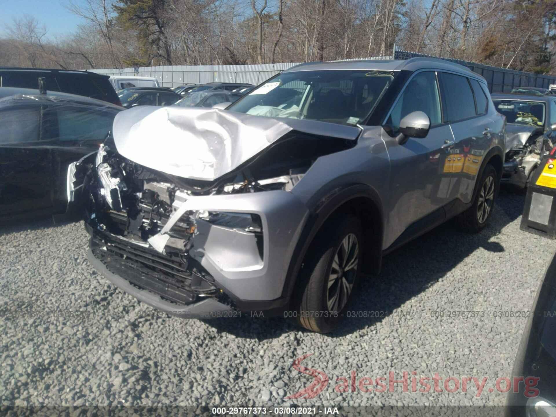 5N1AT3BB1MC698341 2021 NISSAN ROGUE