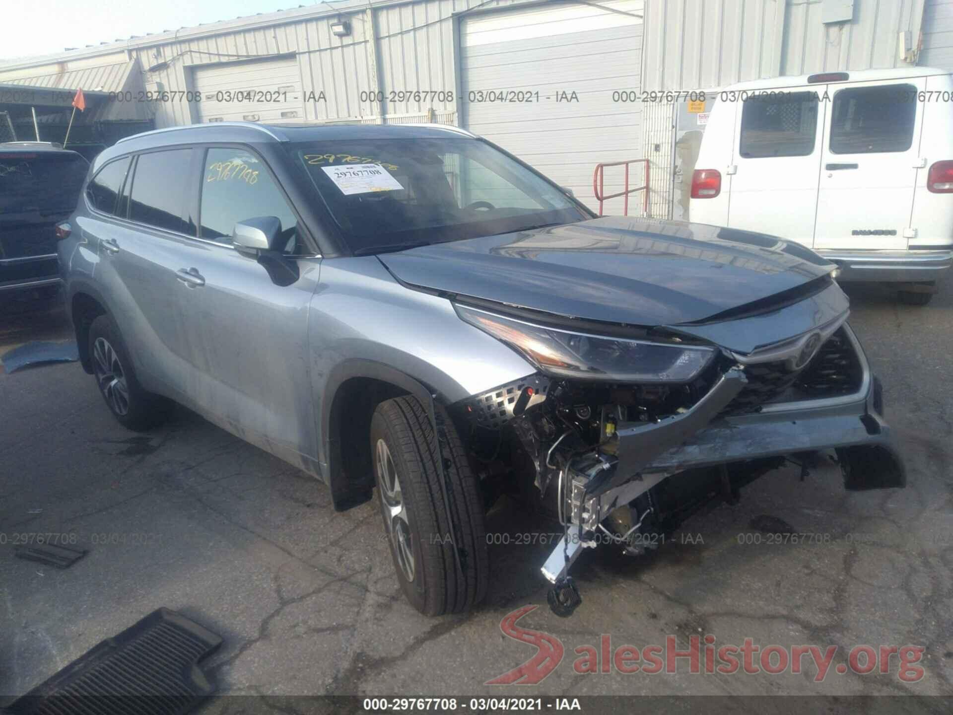 5TDGZRBH8MS068531 2021 TOYOTA HIGHLANDER