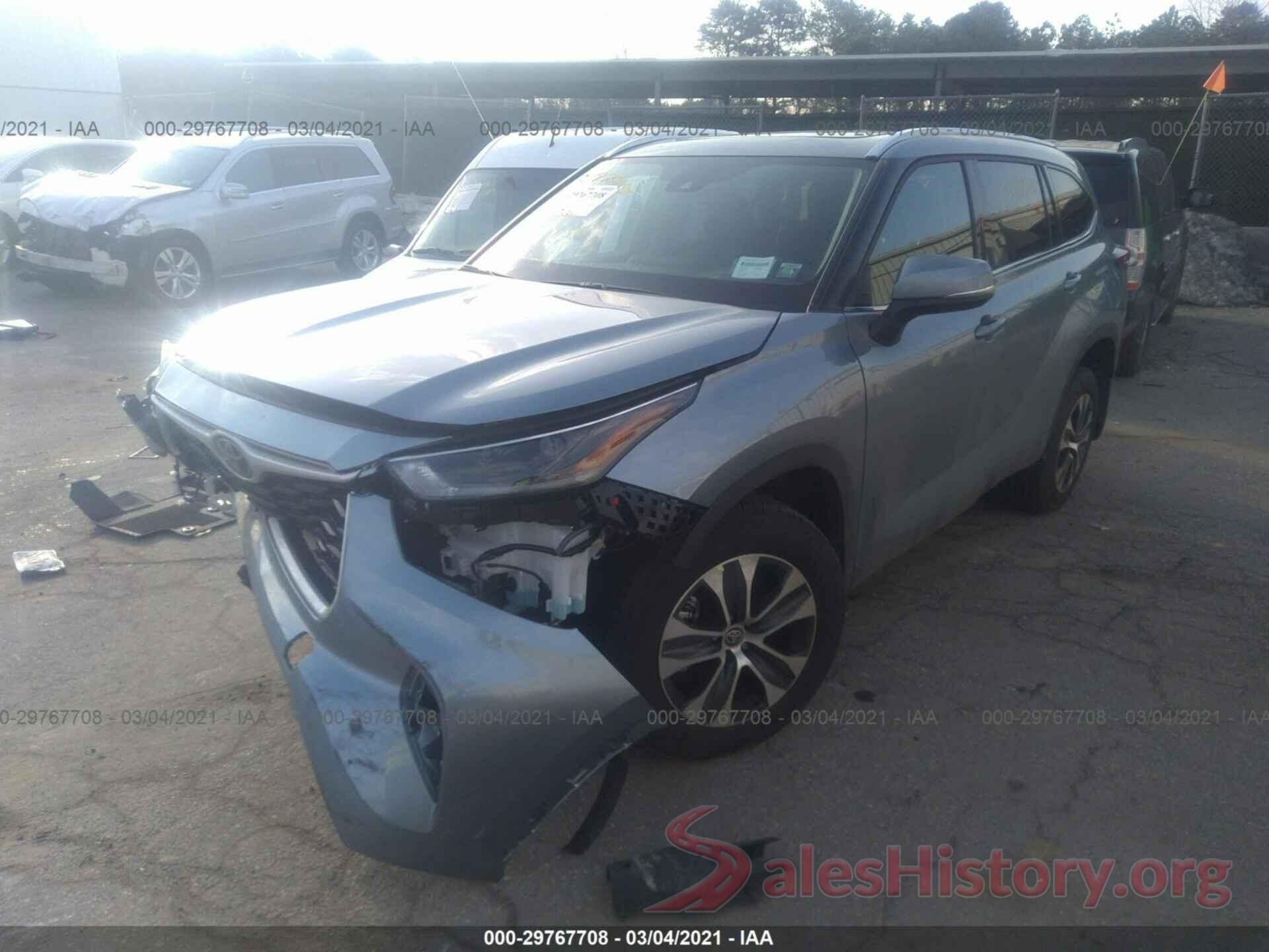 5TDGZRBH8MS068531 2021 TOYOTA HIGHLANDER