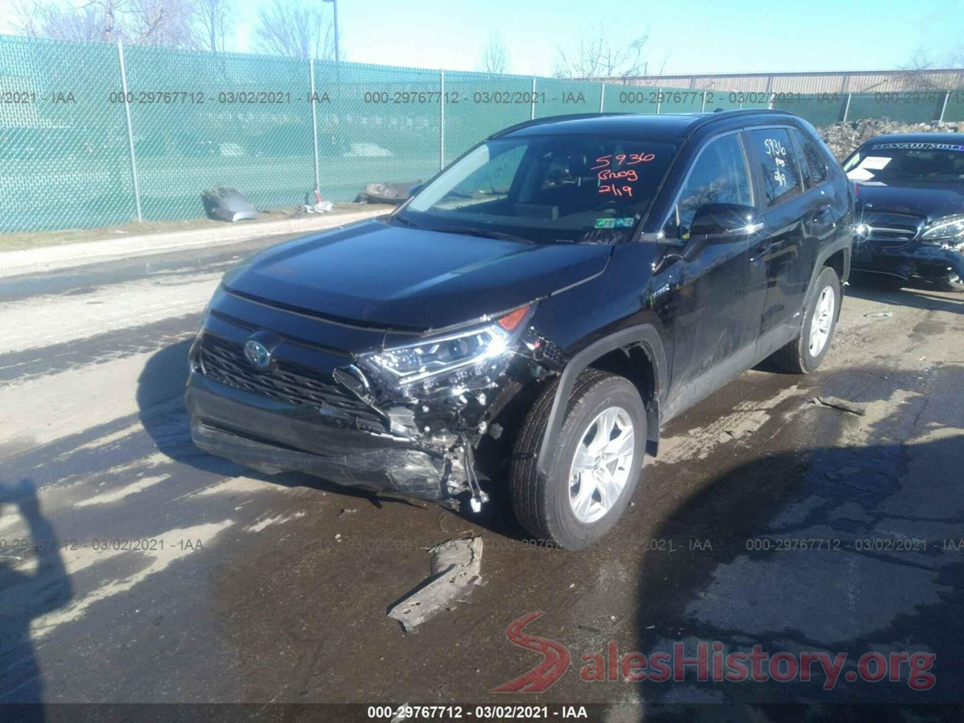 2T3R6RFV5MW009419 2021 TOYOTA RAV4