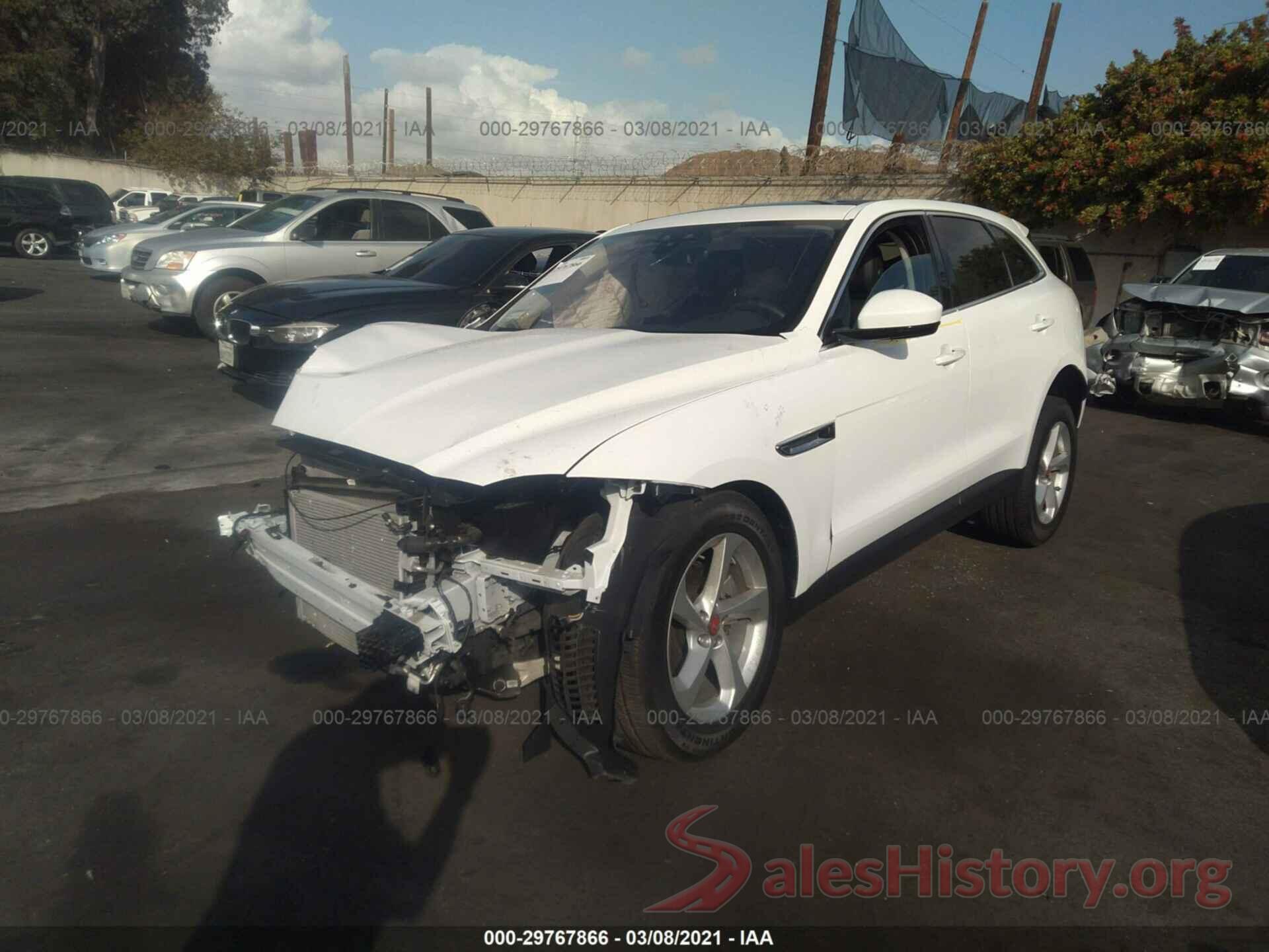 SADCJ2FX2LA621043 2020 JAGUAR F-PACE