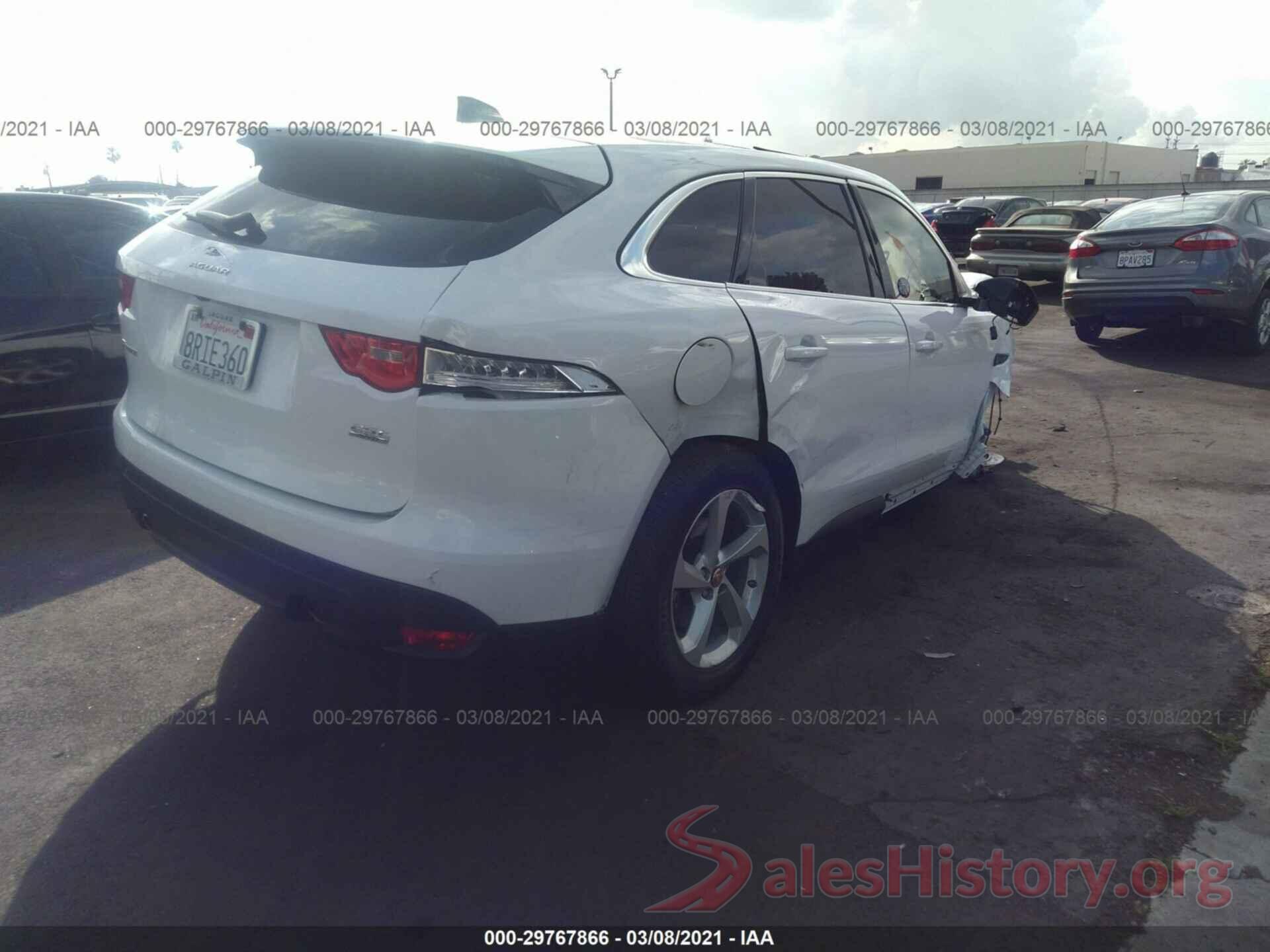 SADCJ2FX2LA621043 2020 JAGUAR F-PACE