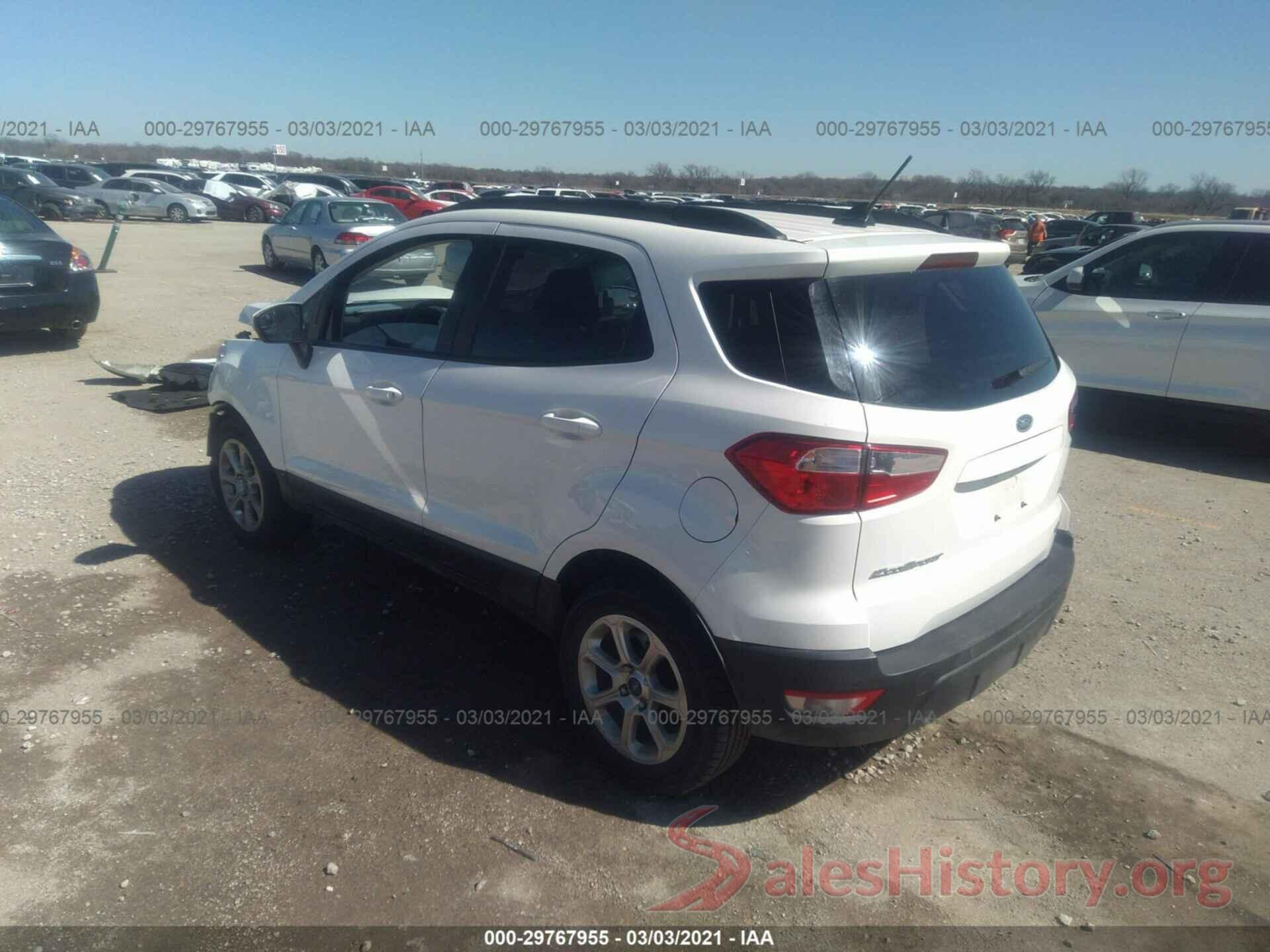 MAJ3P1TE1JC205046 2018 FORD ECOSPORT