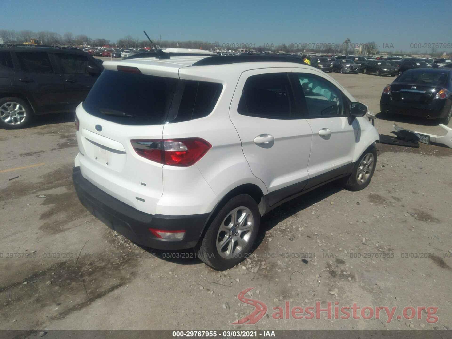 MAJ3P1TE1JC205046 2018 FORD ECOSPORT