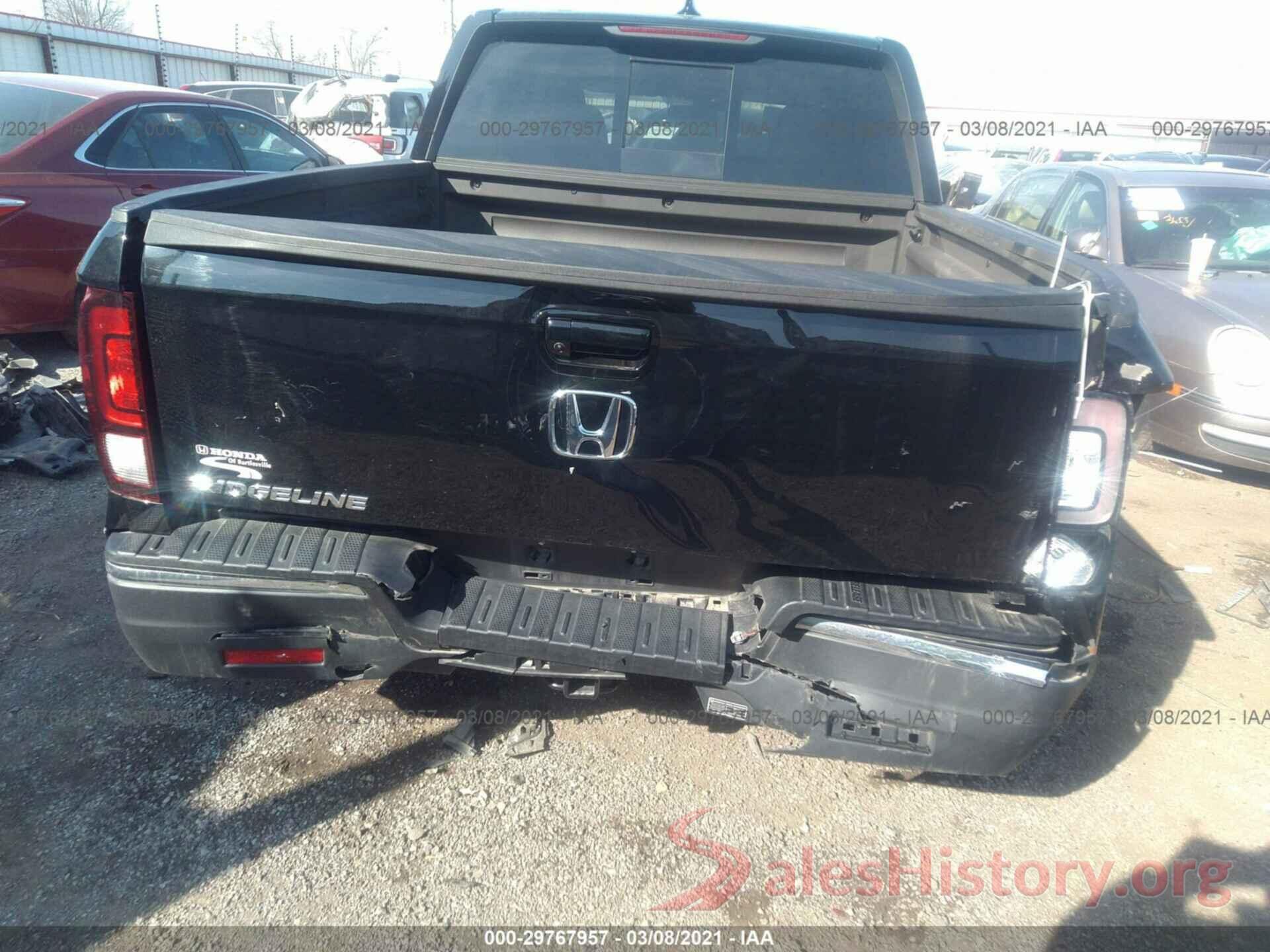 5FPYK2F57LB000361 2020 HONDA RIDGELINE