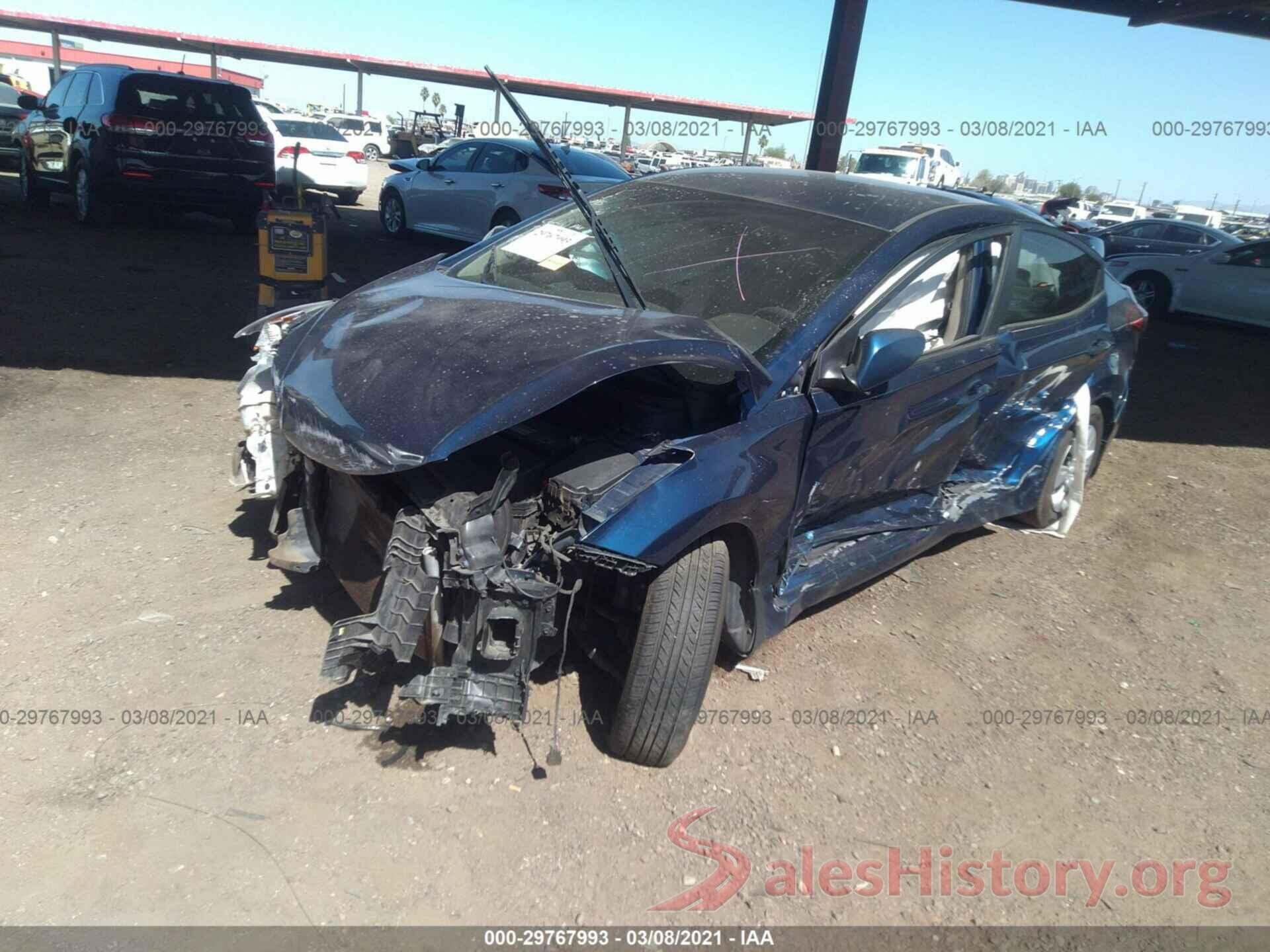 5NPDH4AE6GH792972 2016 HYUNDAI ELANTRA