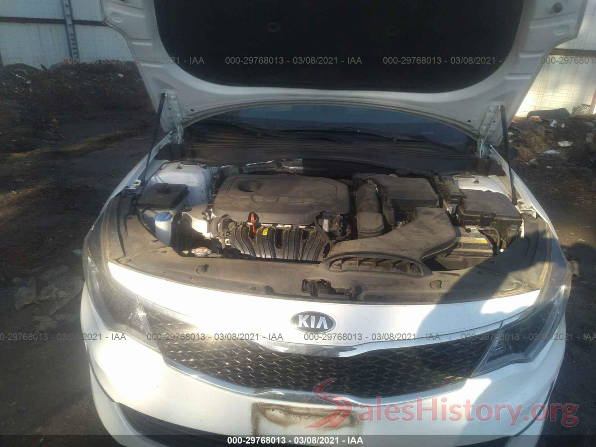 5XXGT4L30GG080394 2016 KIA OPTIMA