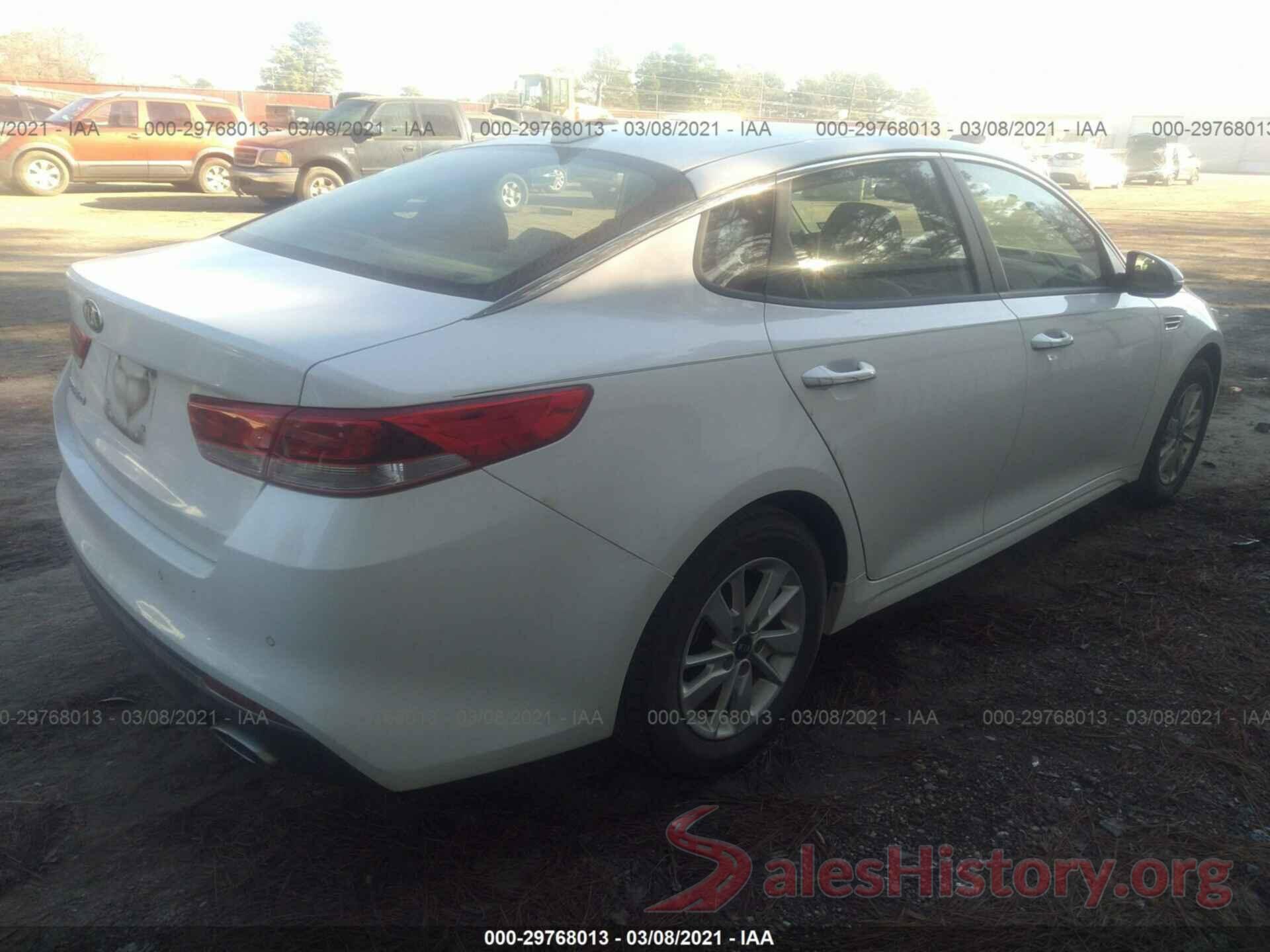 5XXGT4L30GG080394 2016 KIA OPTIMA