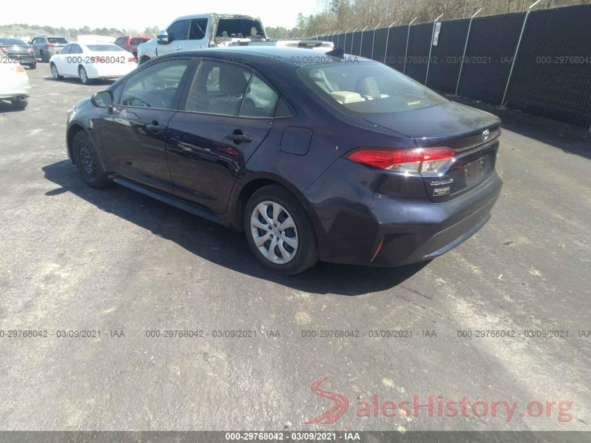 JTDEPRAE3LJ049014 2020 TOYOTA COROLLA