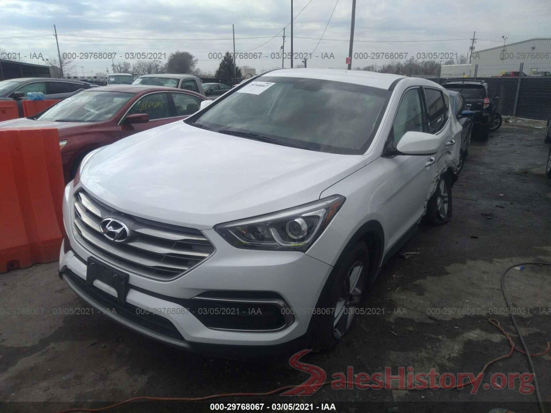 5NMZT3LB4JH057302 2018 HYUNDAI SANTA FE SPORT