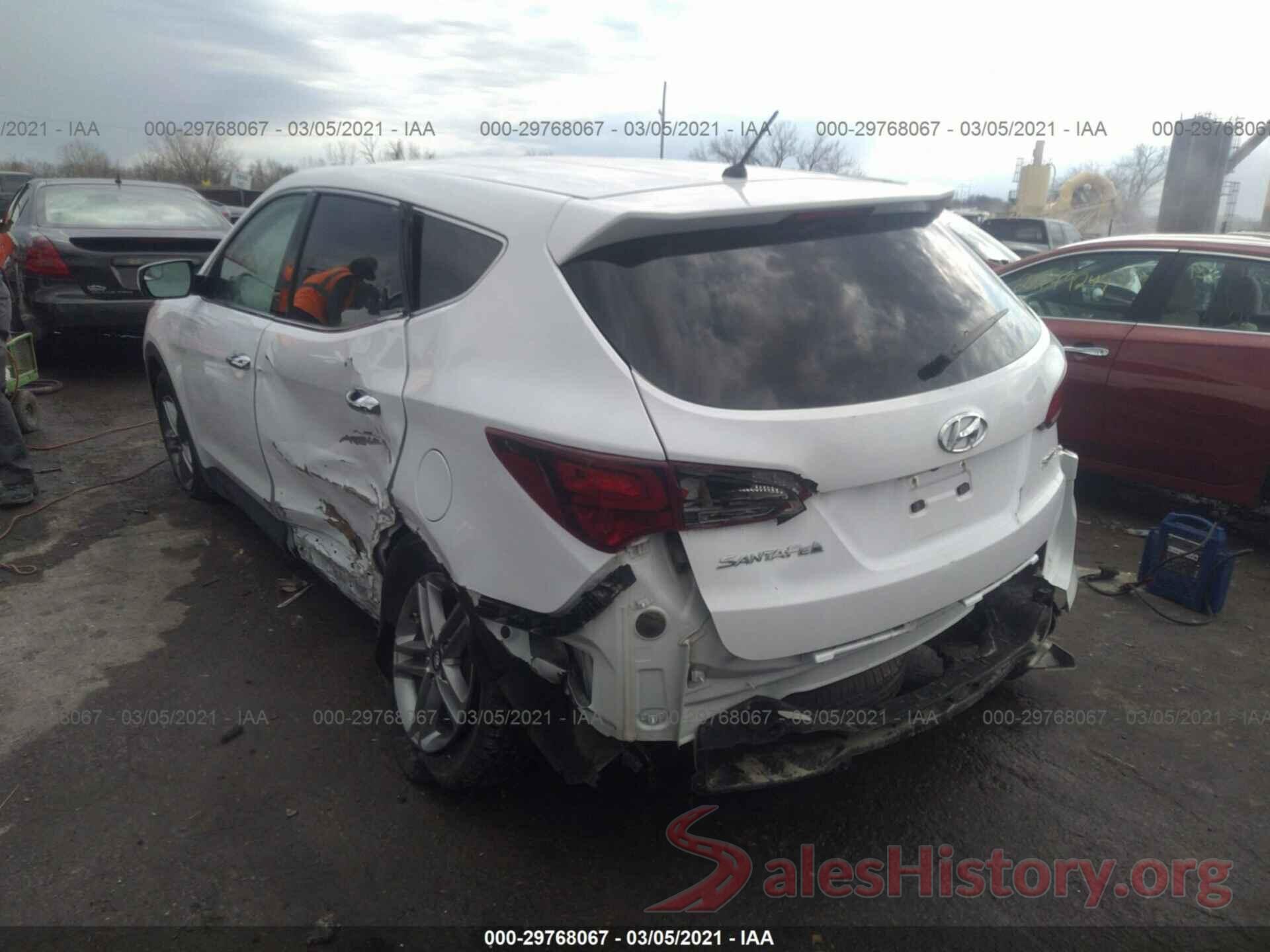 5NMZT3LB4JH057302 2018 HYUNDAI SANTA FE SPORT