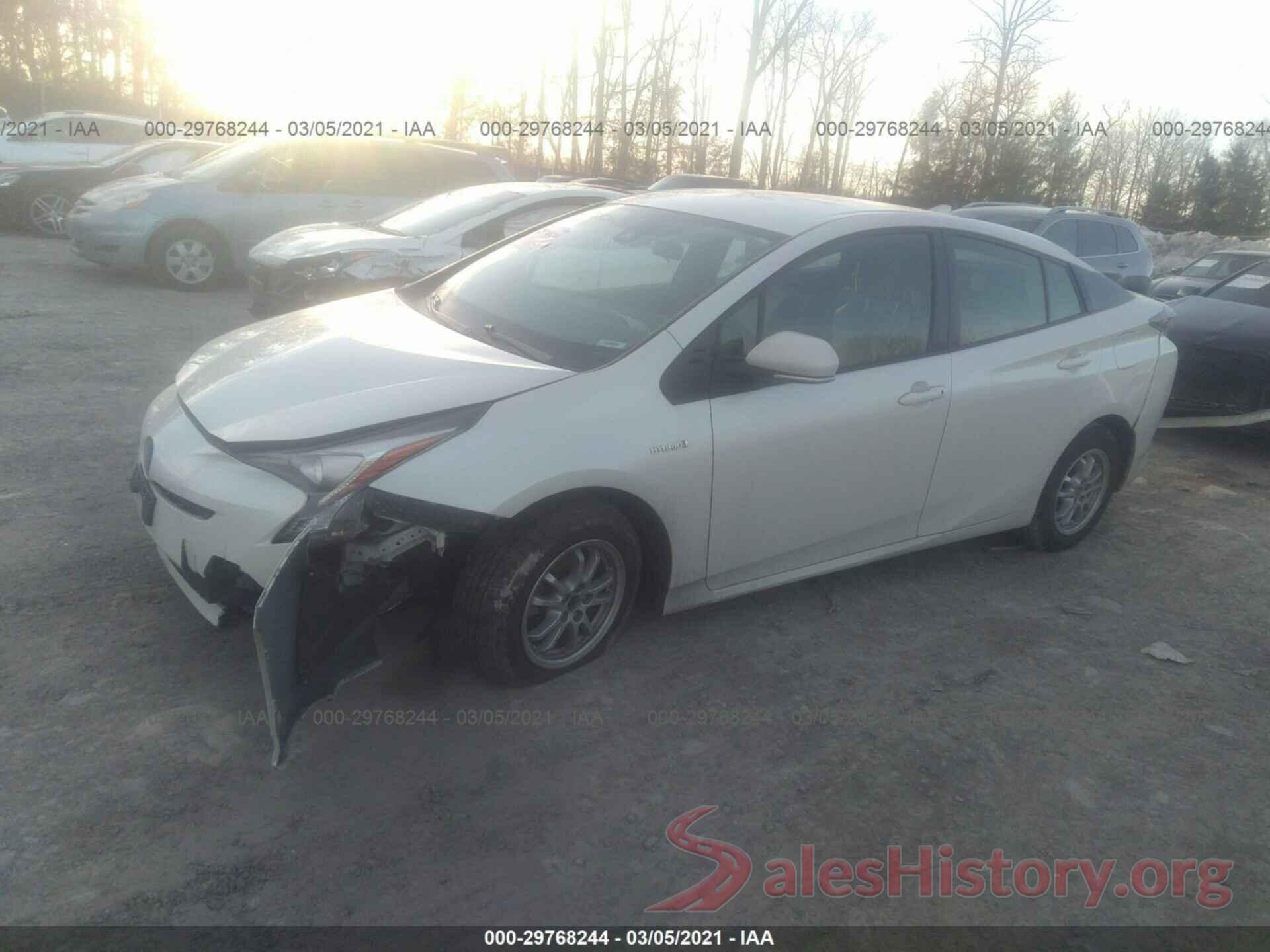 JTDKBRFU8H3029998 2017 TOYOTA PRIUS