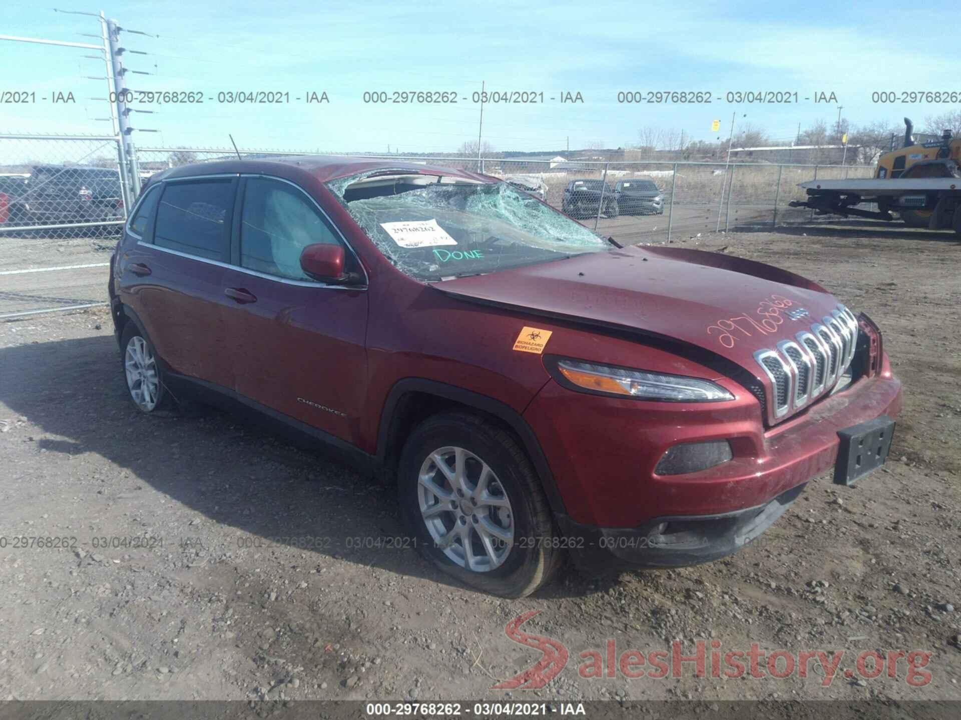 1C4PJMCB6HW633529 2017 JEEP CHEROKEE