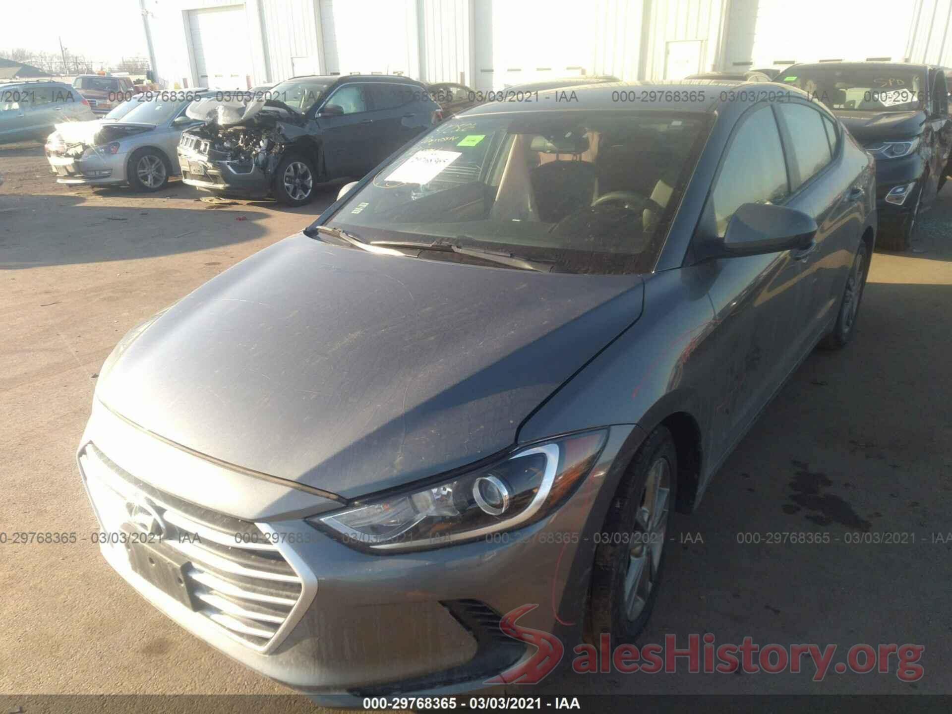 5NPD84LF7JH316341 2018 HYUNDAI ELANTRA