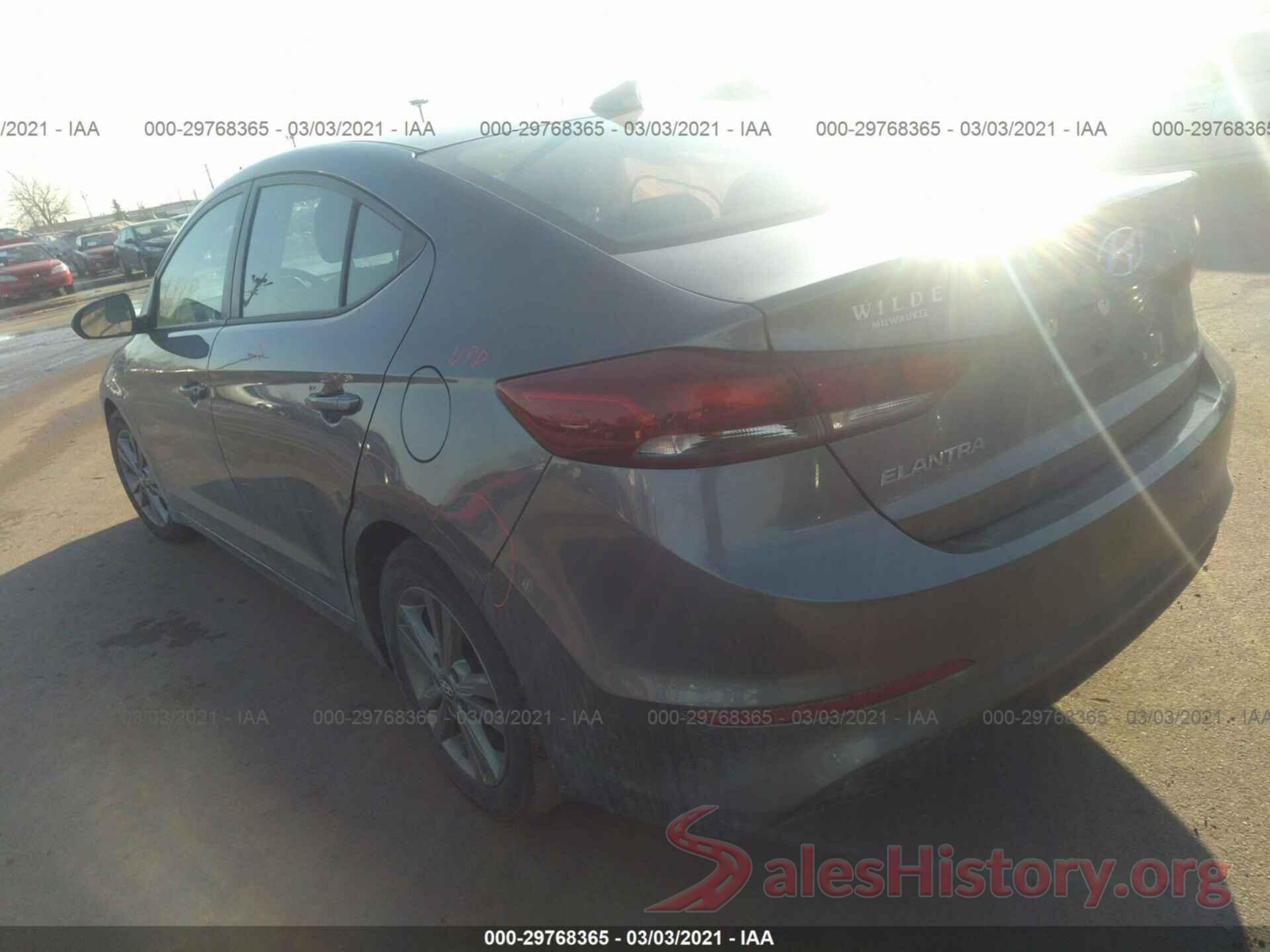 5NPD84LF7JH316341 2018 HYUNDAI ELANTRA