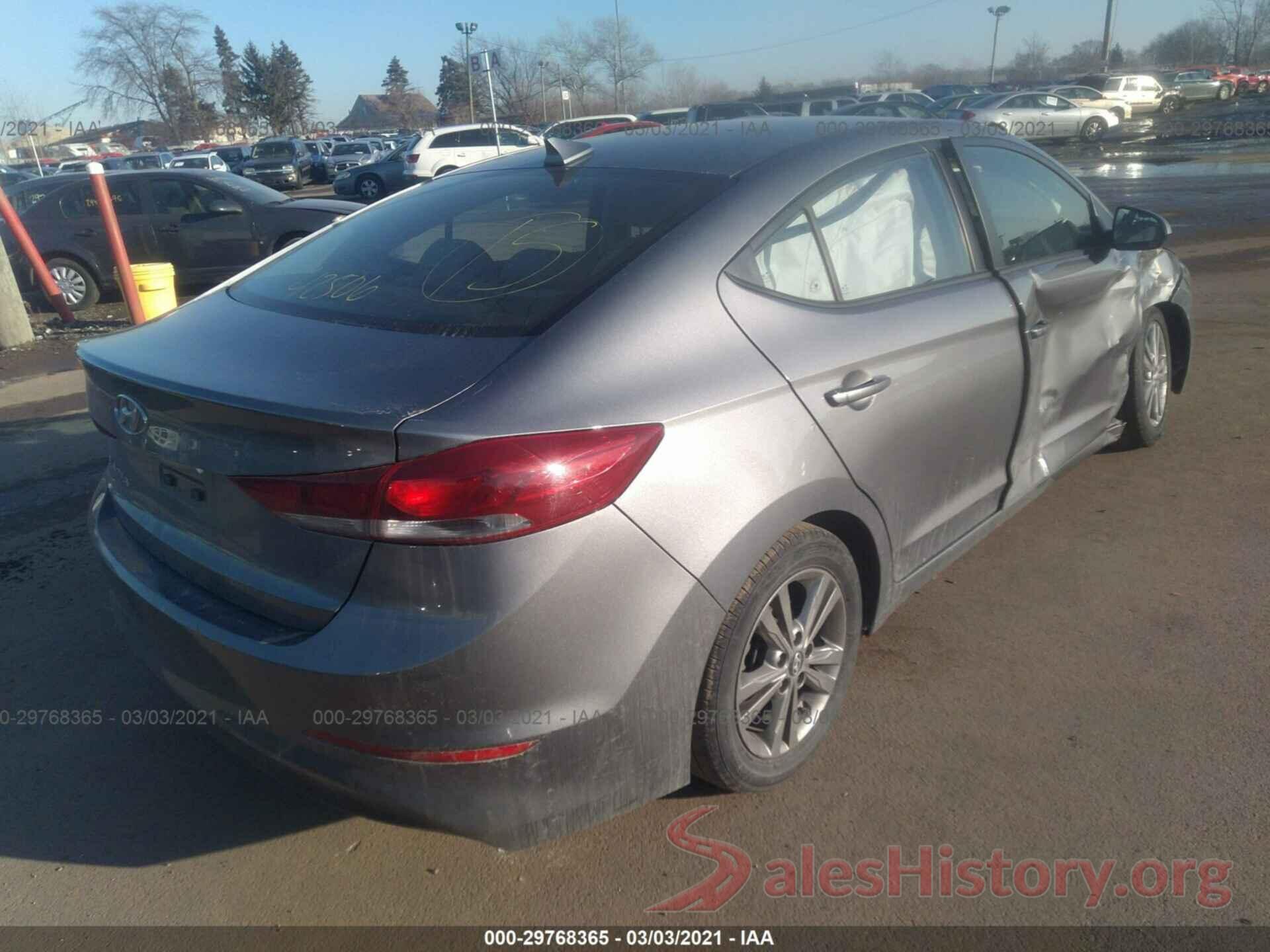 5NPD84LF7JH316341 2018 HYUNDAI ELANTRA