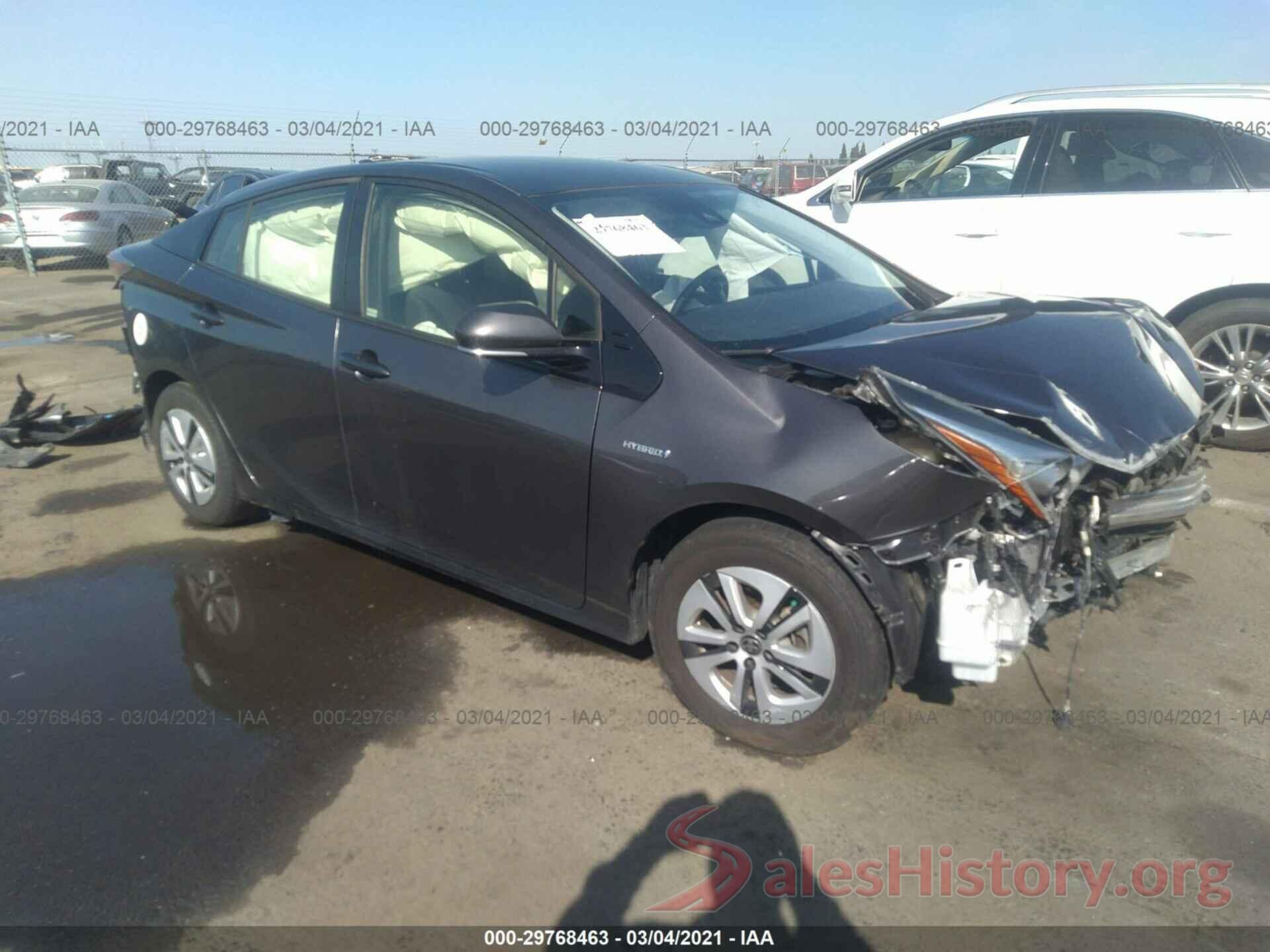 JTDKARFU9J3547496 2018 TOYOTA PRIUS