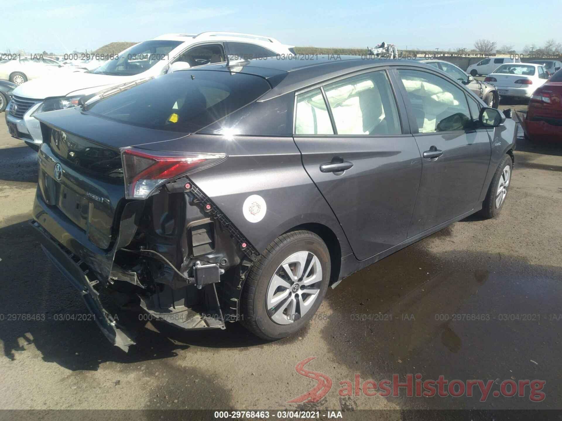 JTDKARFU9J3547496 2018 TOYOTA PRIUS