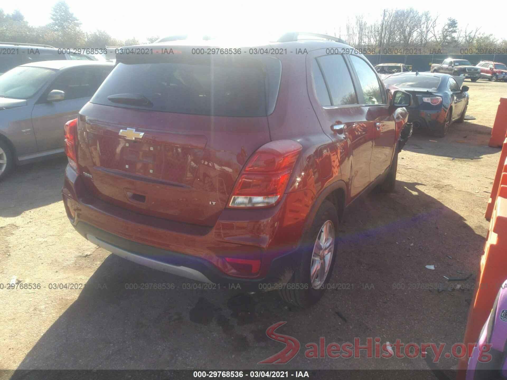 3GNCJLSB6KL301816 2019 CHEVROLET TRAX