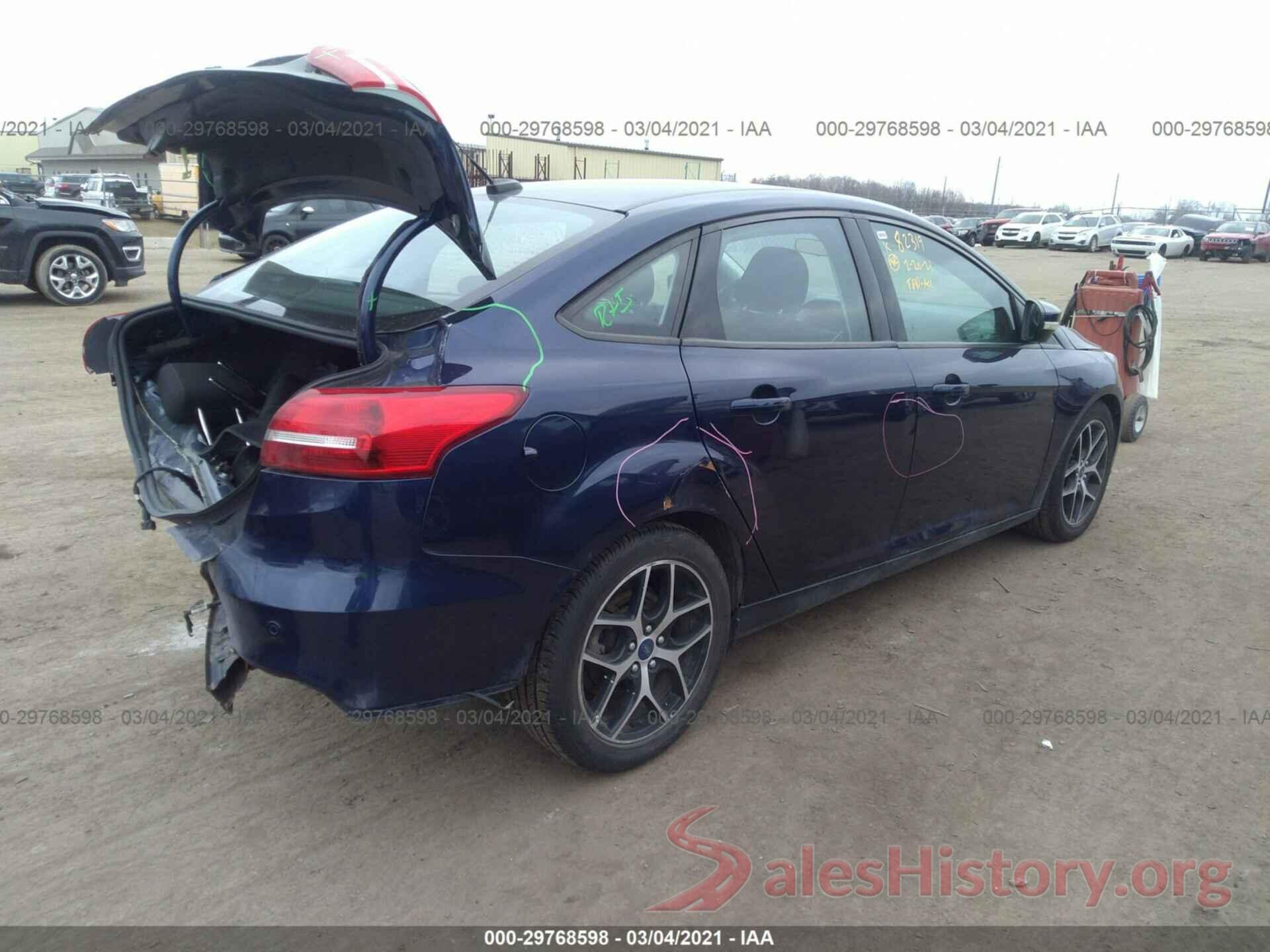 1FADP3H28HL289875 2017 FORD FOCUS