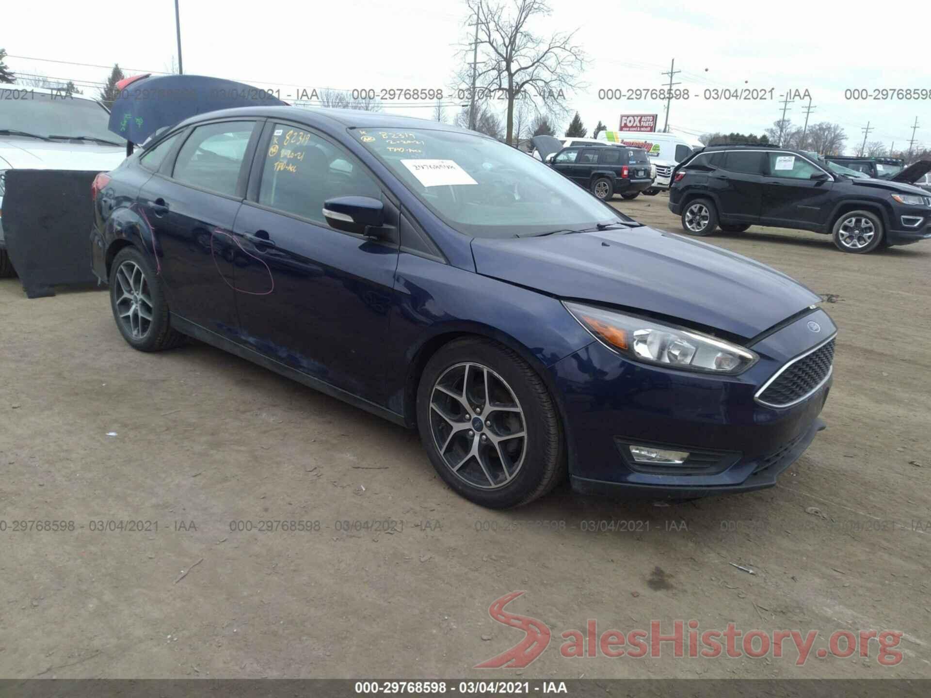 1FADP3H28HL289875 2017 FORD FOCUS