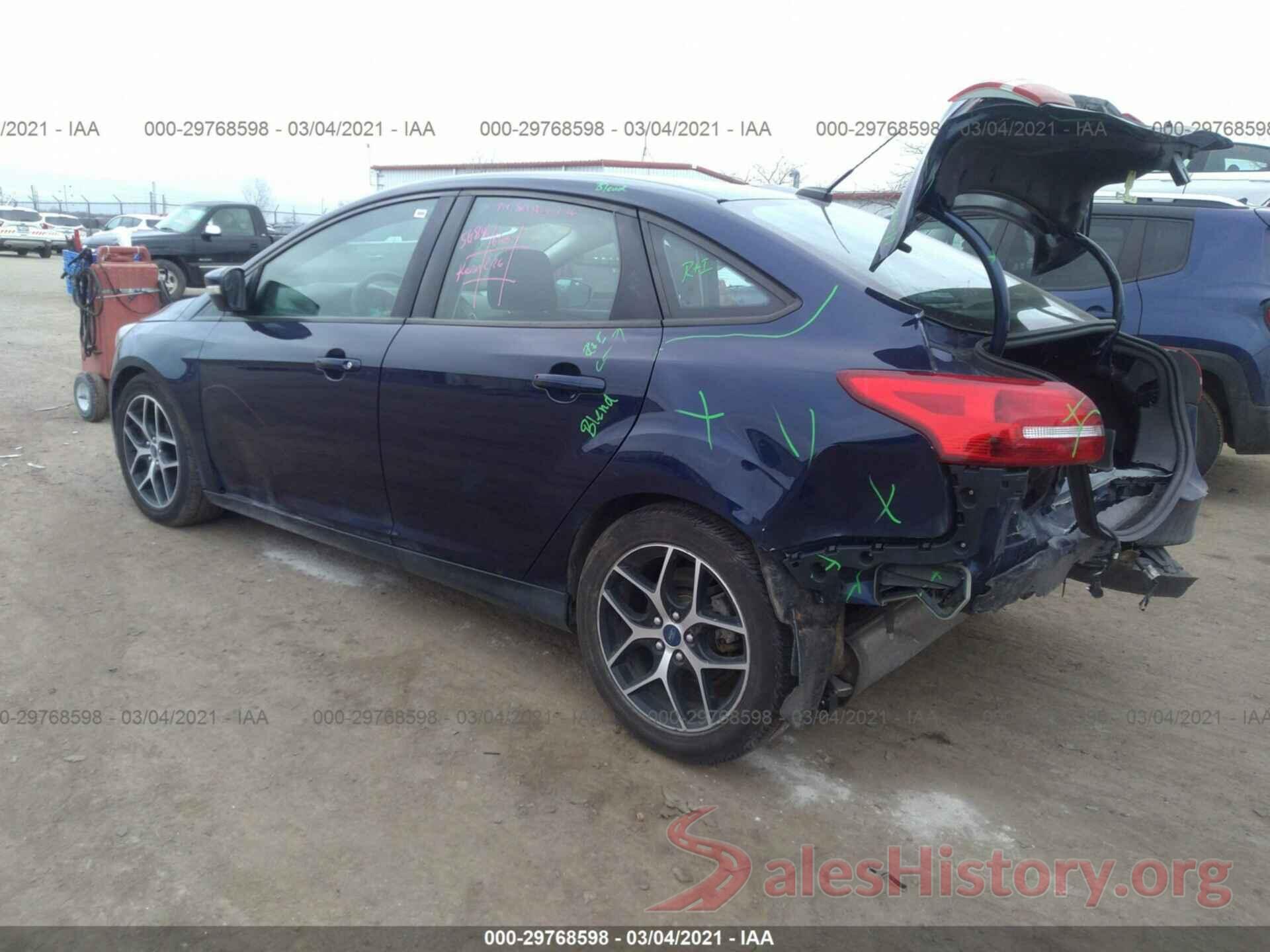 1FADP3H28HL289875 2017 FORD FOCUS