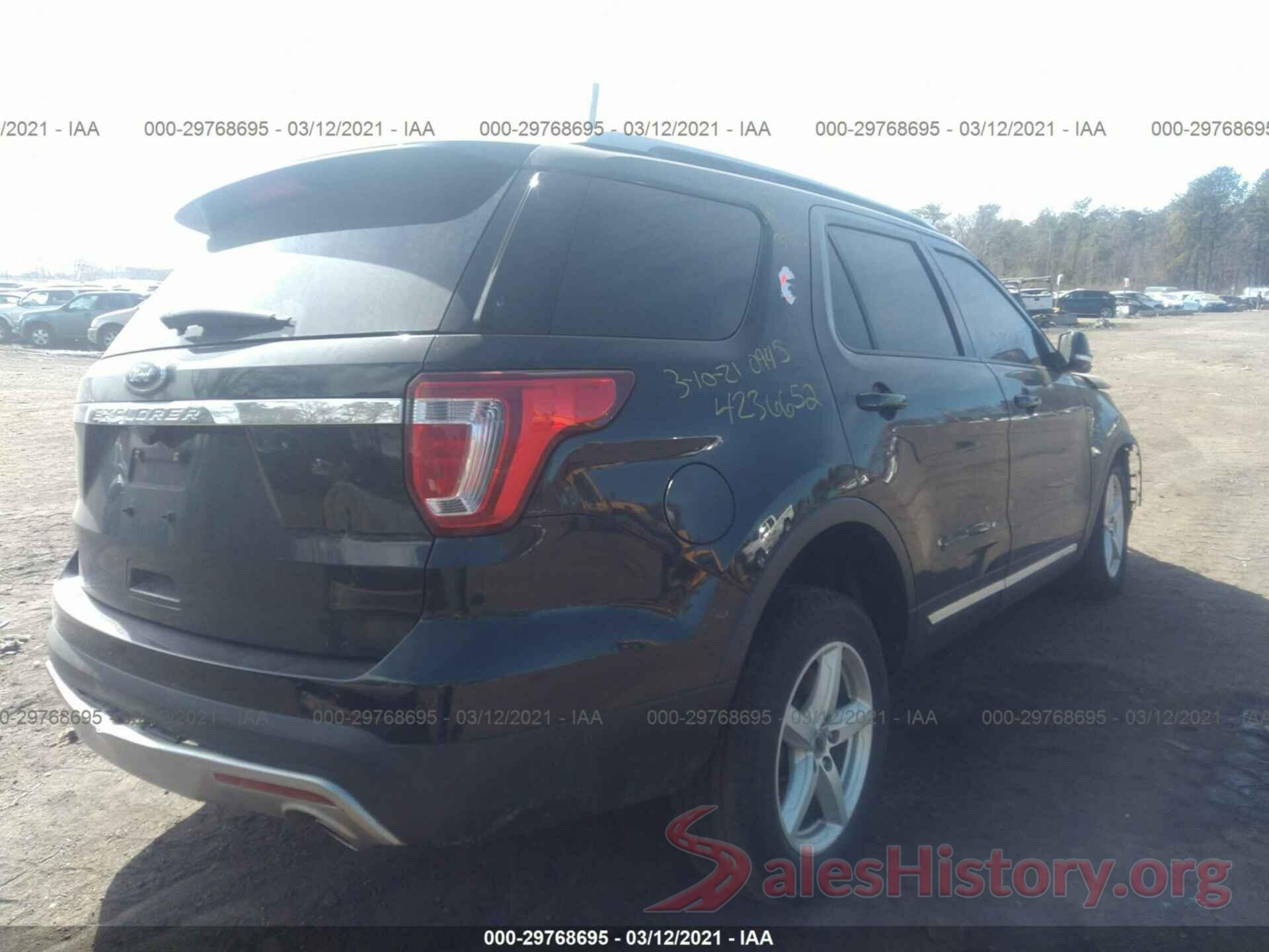 1FM5K8D87GGB00365 2016 FORD EXPLORER