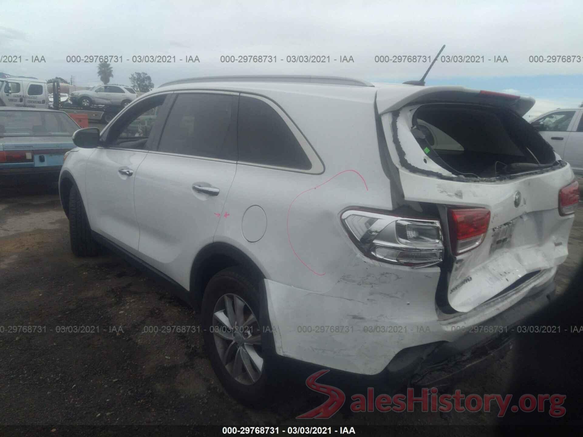 5XYPG4A36HG288574 2017 KIA SORENTO