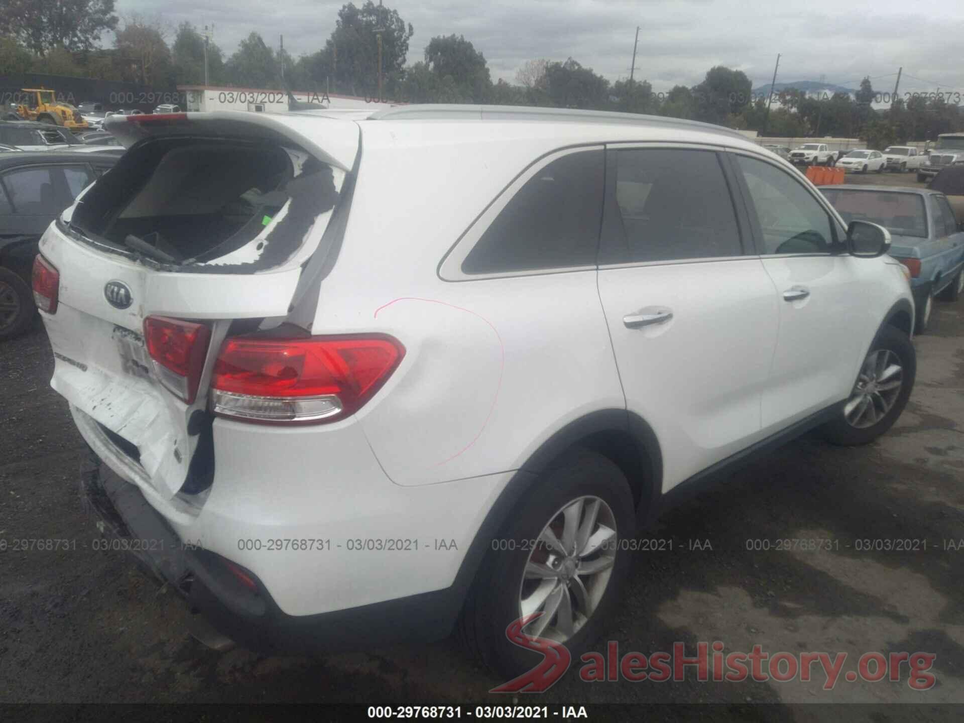 5XYPG4A36HG288574 2017 KIA SORENTO