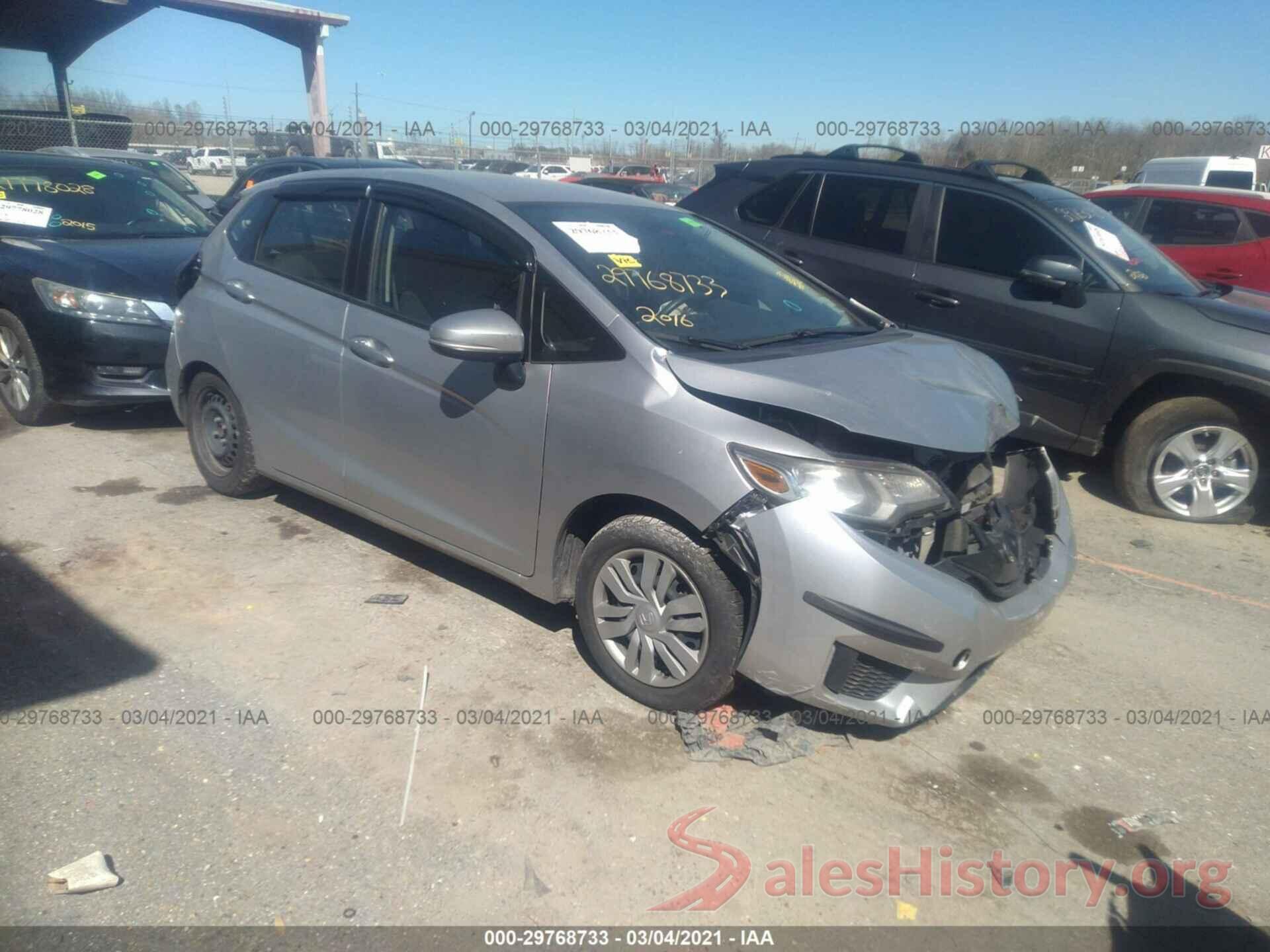 JHMGK5H52GX008980 2016 HONDA FIT