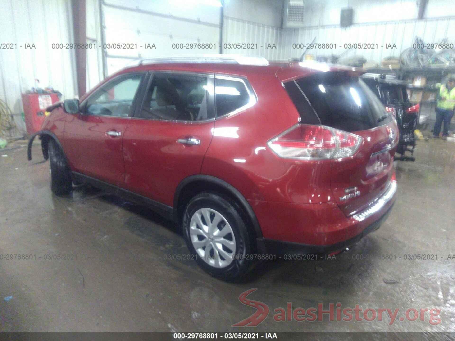 KNMAT2MV4GP672240 2016 NISSAN ROGUE