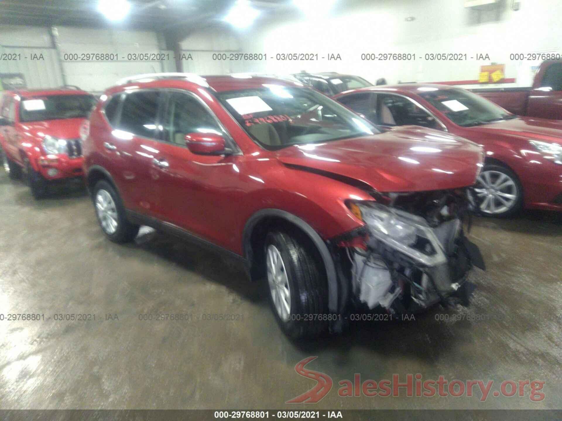 KNMAT2MV4GP672240 2016 NISSAN ROGUE