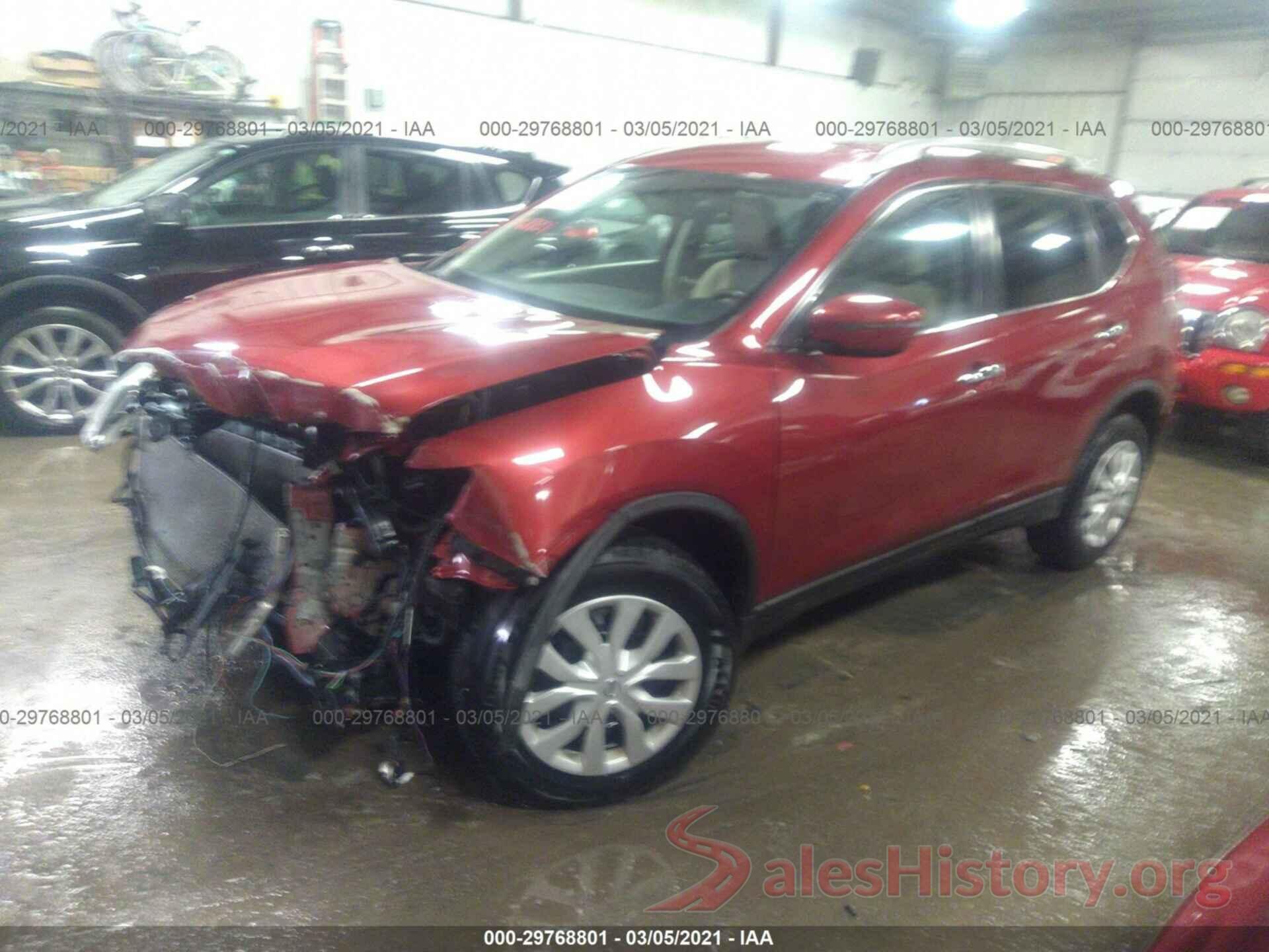 KNMAT2MV4GP672240 2016 NISSAN ROGUE