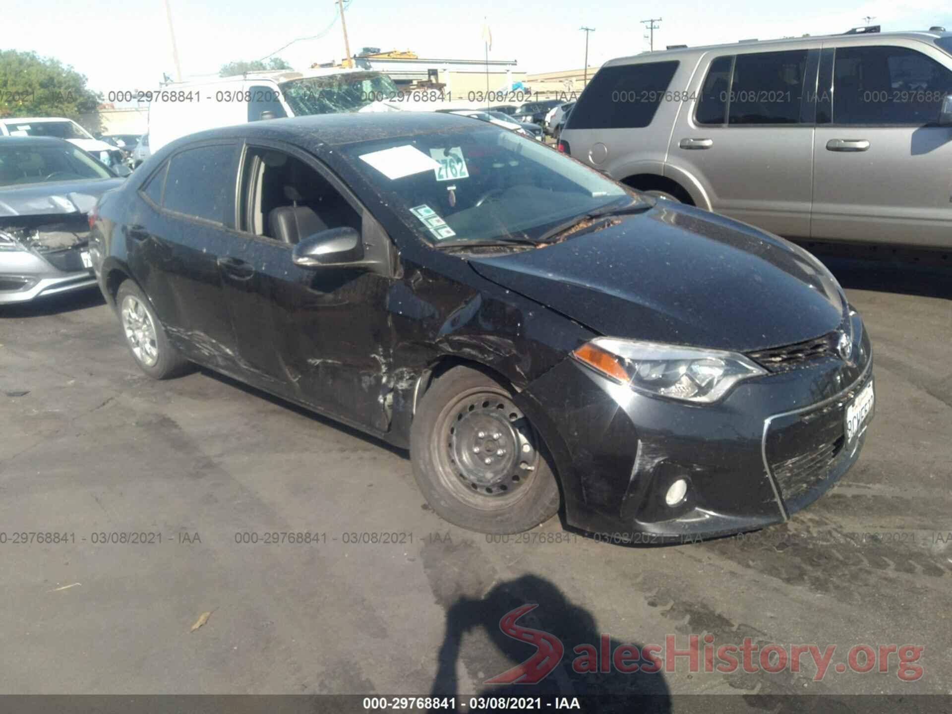 2T1BURHEXGC668227 2016 TOYOTA COROLLA