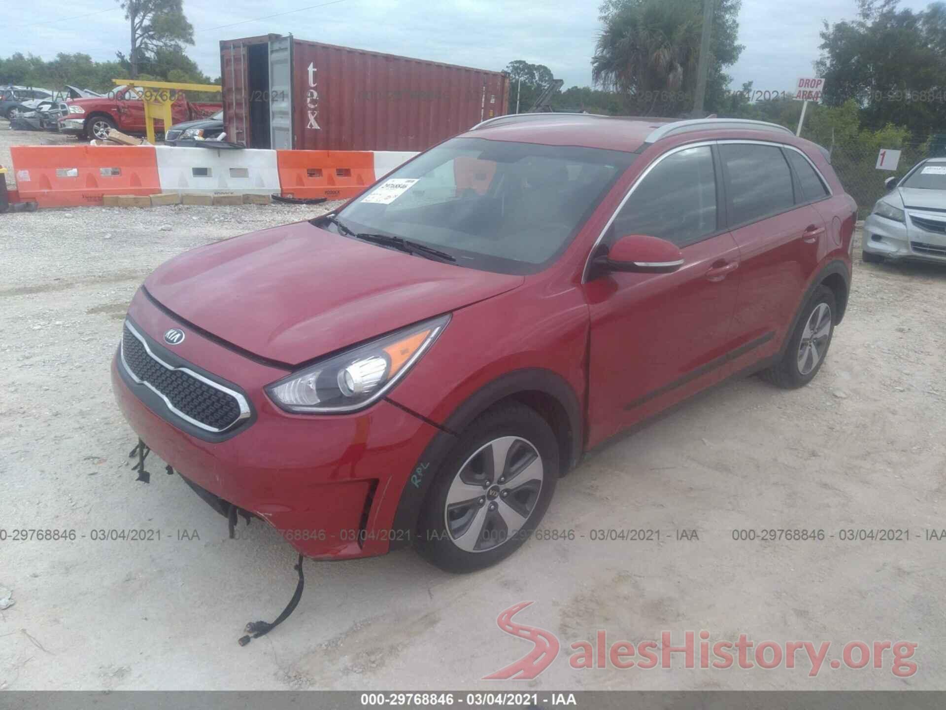 KNDCC3LC9J5108455 2018 KIA NIRO