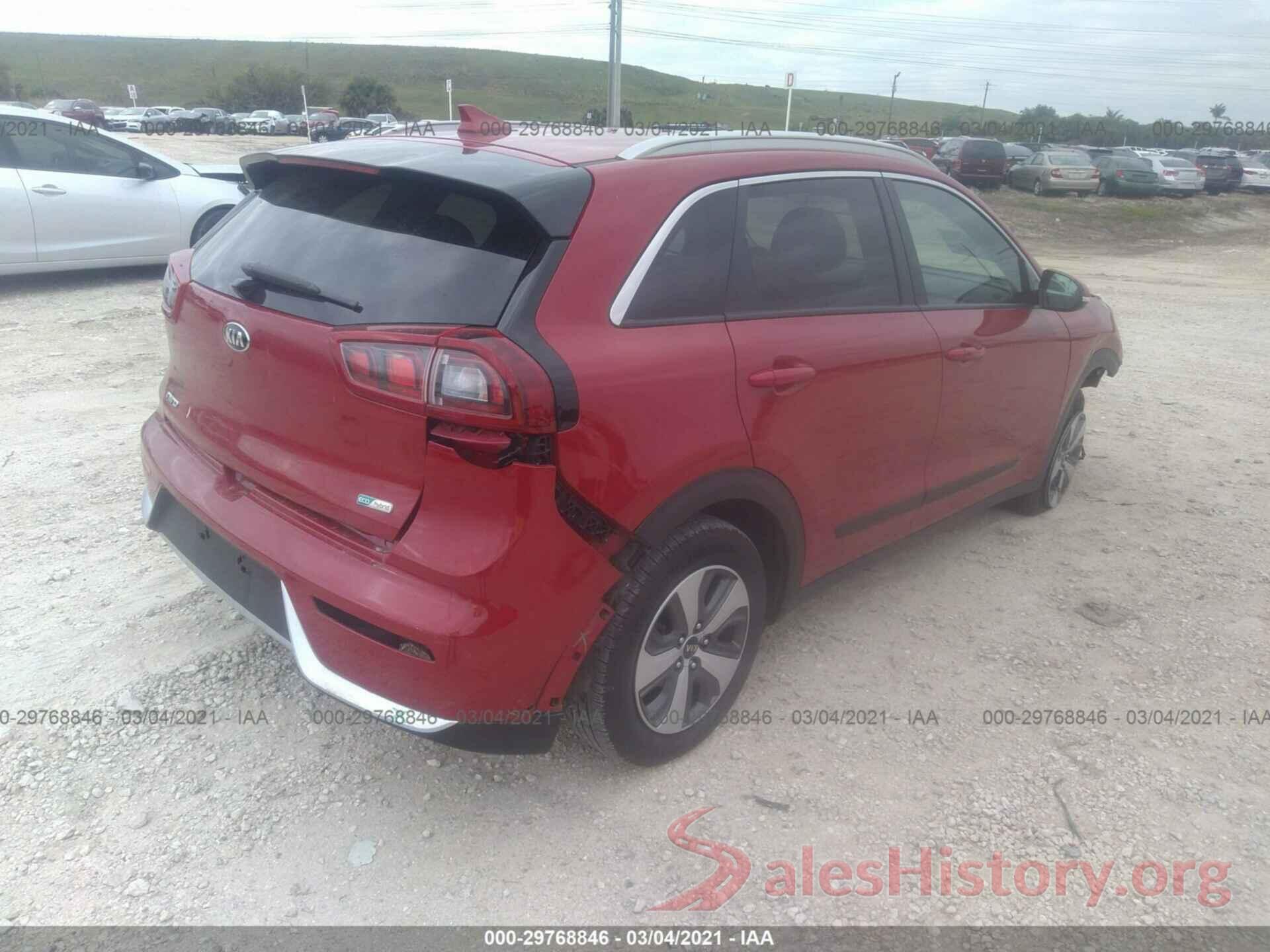 KNDCC3LC9J5108455 2018 KIA NIRO