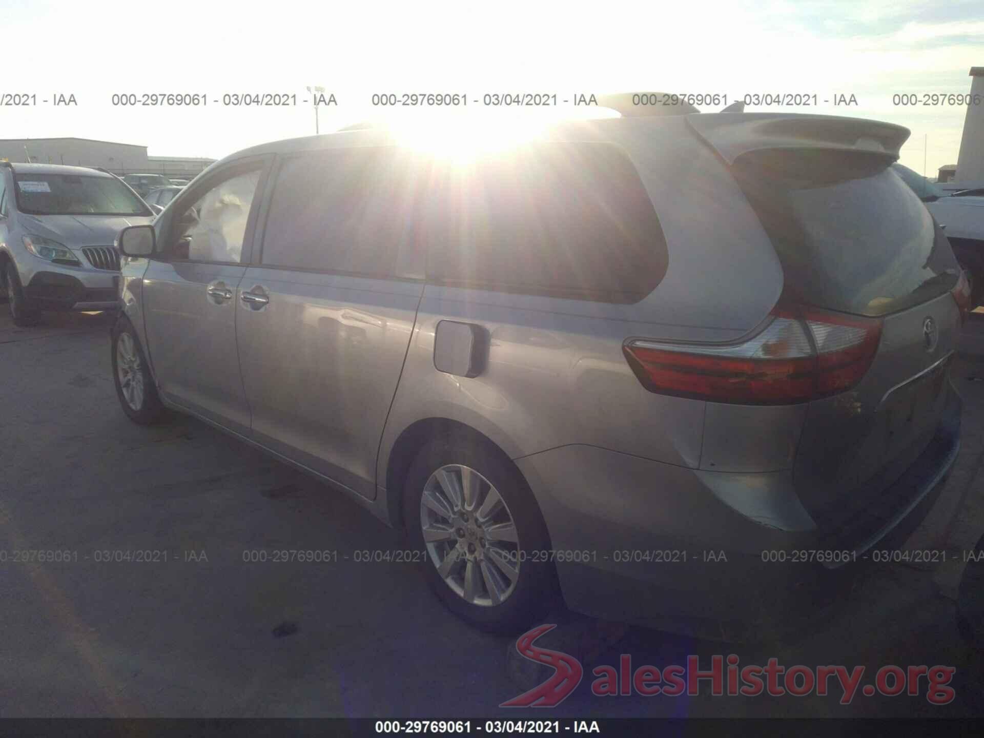 5TDYZ3DC1HS777309 2017 TOYOTA SIENNA