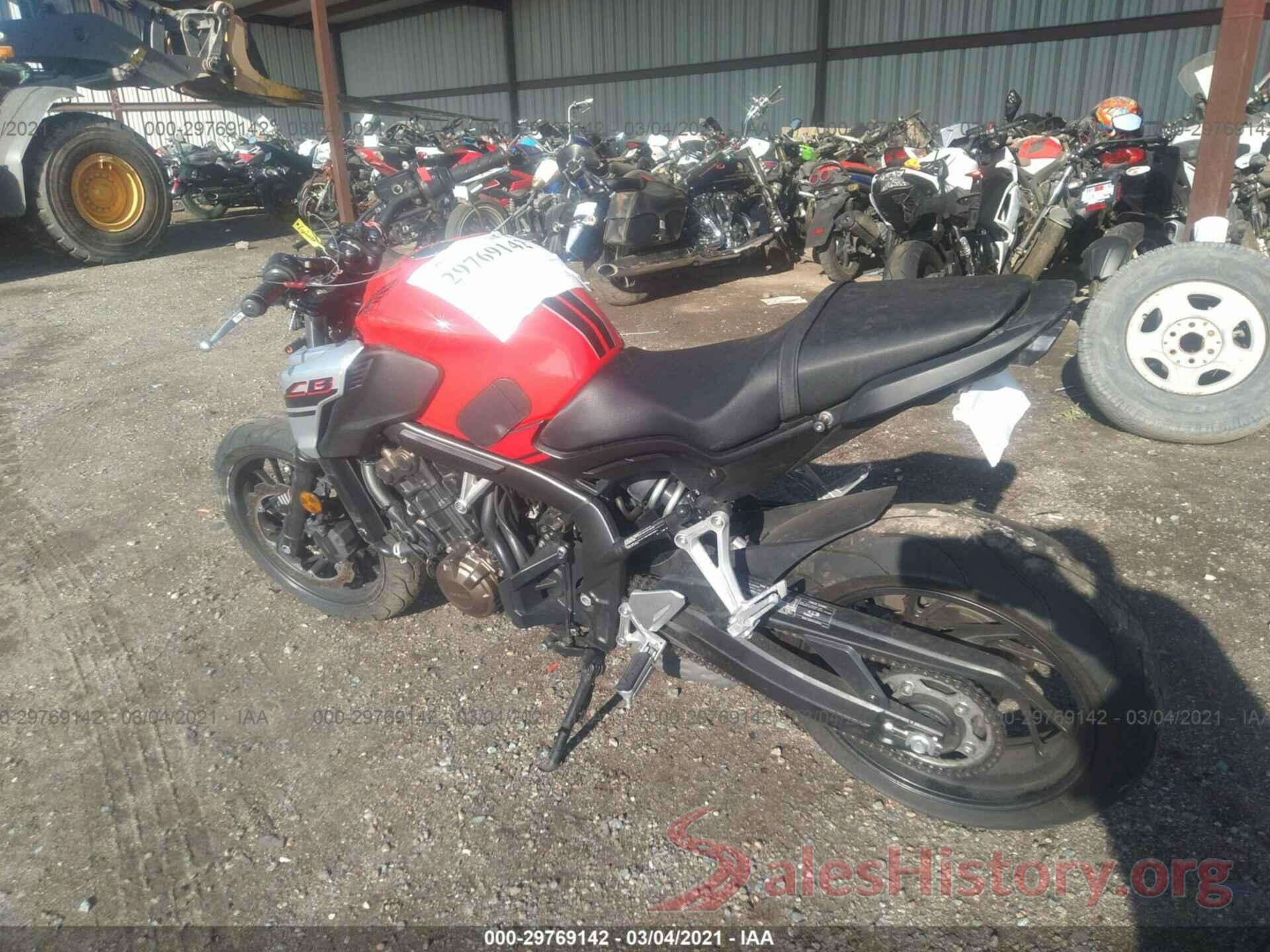 MLHRC7519J5000234 2018 HONDA CB650