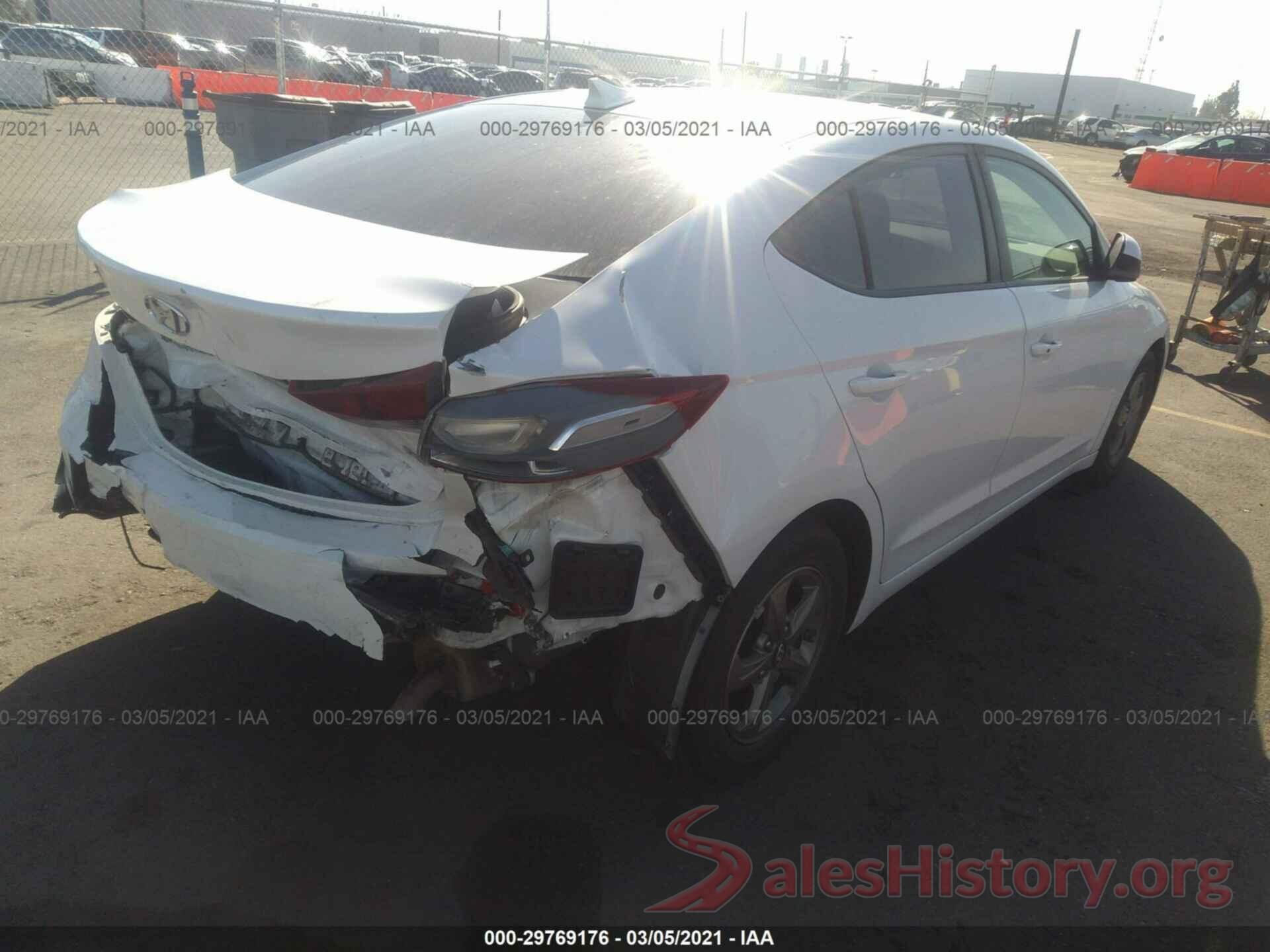 5NPD94LA3HH093257 2017 HYUNDAI ELANTRA